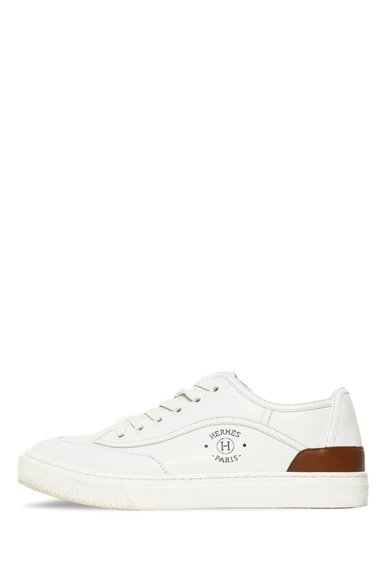Hermes Size 39 Calfskin Leather Get Sneaker - Image 3