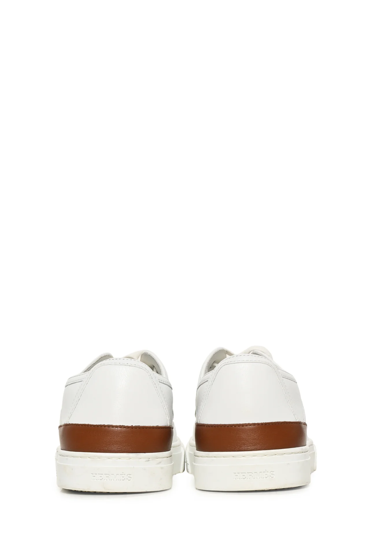 Hermes Size 39 Calfskin Leather Get Sneaker - Image 4
