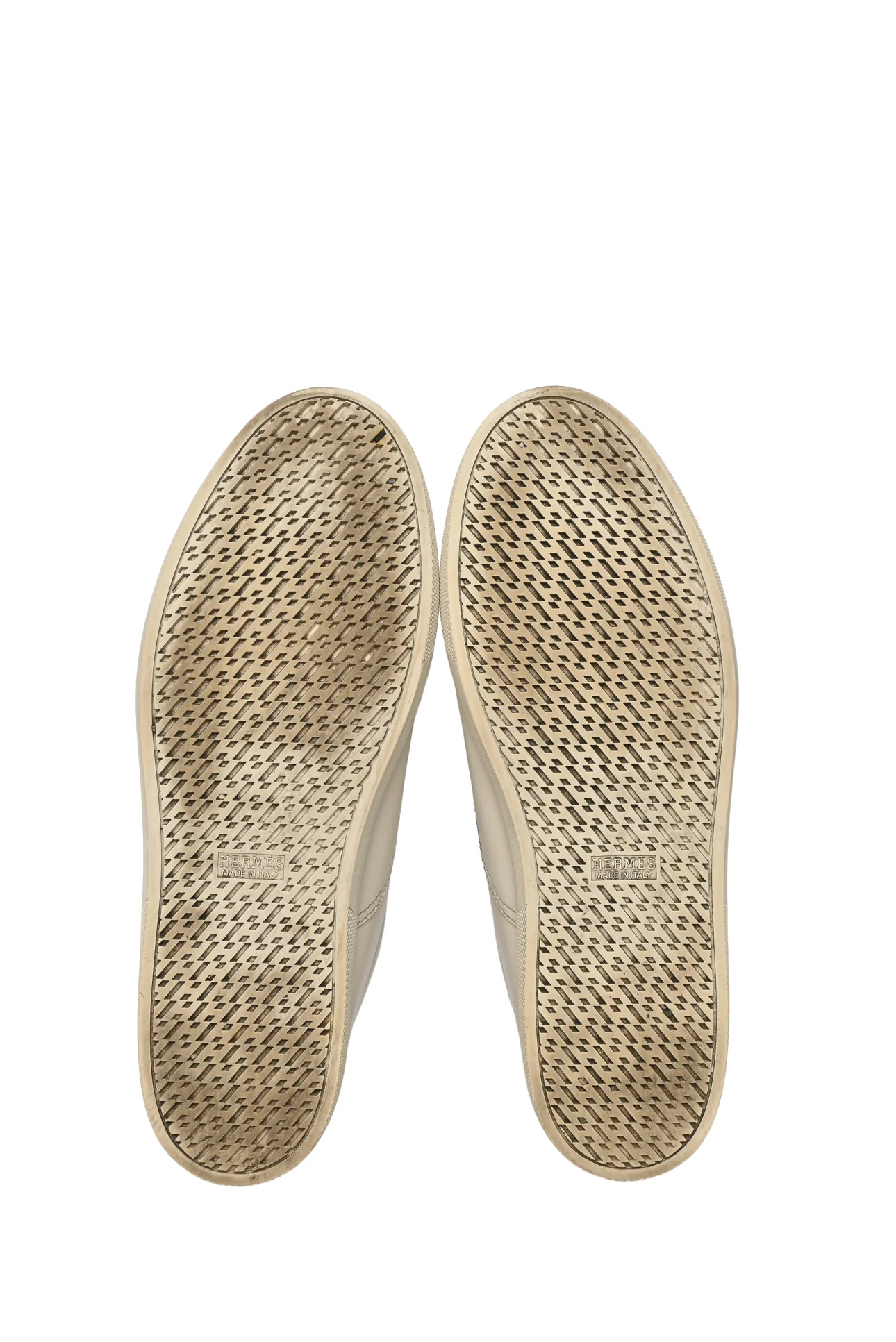 Hermes Size 41 Quicker Pegase Printed Leather Sneaker - Image 5