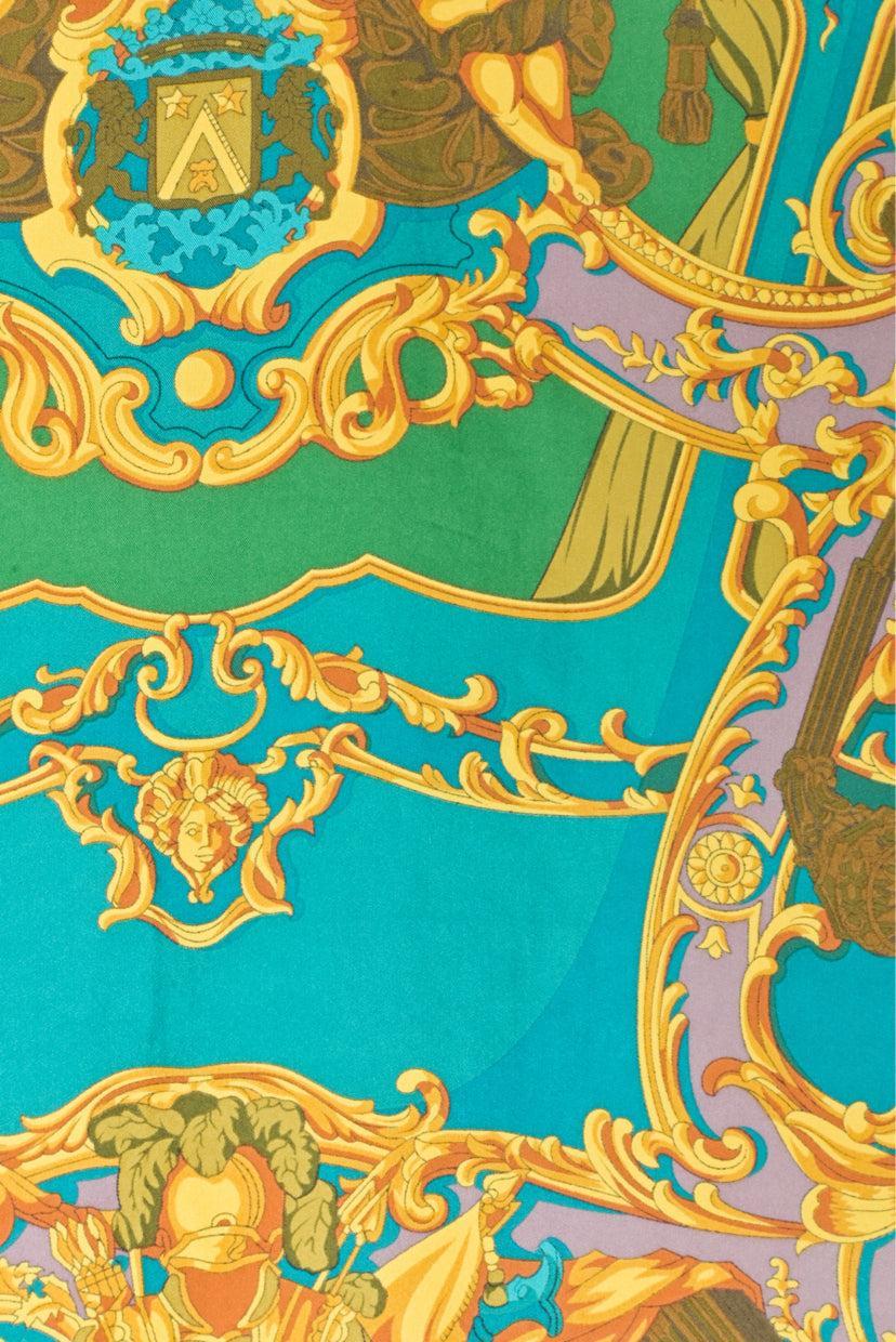 Hermes Vintage Grand Carrosse pour un Ambassadeur Scarf - Image 3