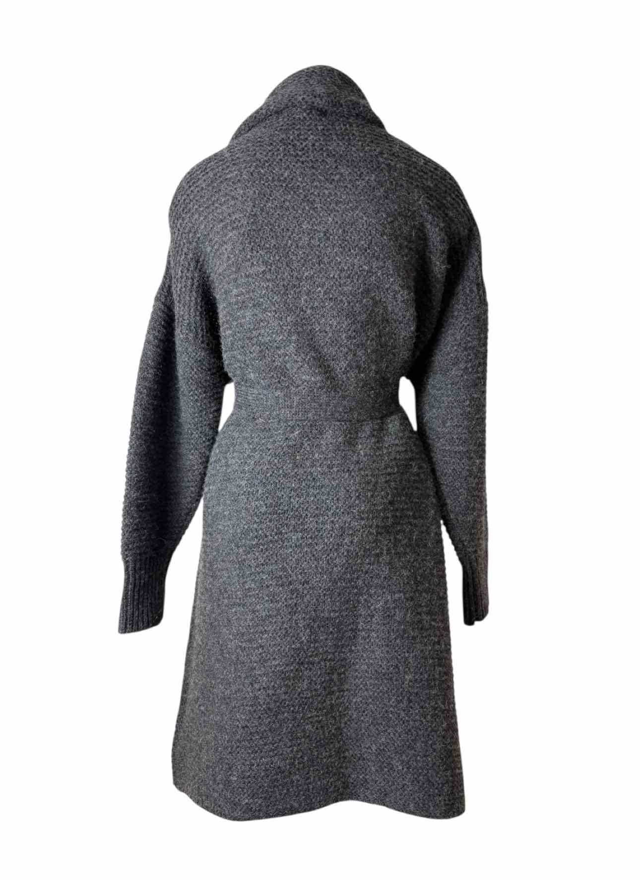 Ichi Antiquities Size OS Long Wool Belted Cardigan - Image 2
