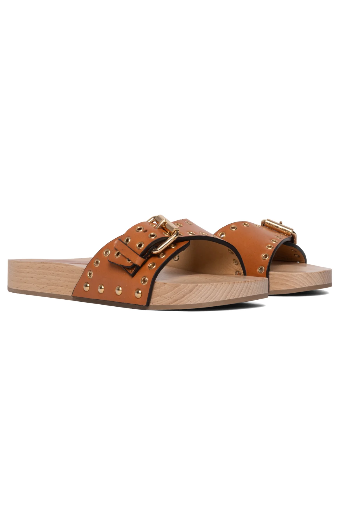 Isabel Marant Cognac Leather Jaso Size 36 Sandals - Image 2