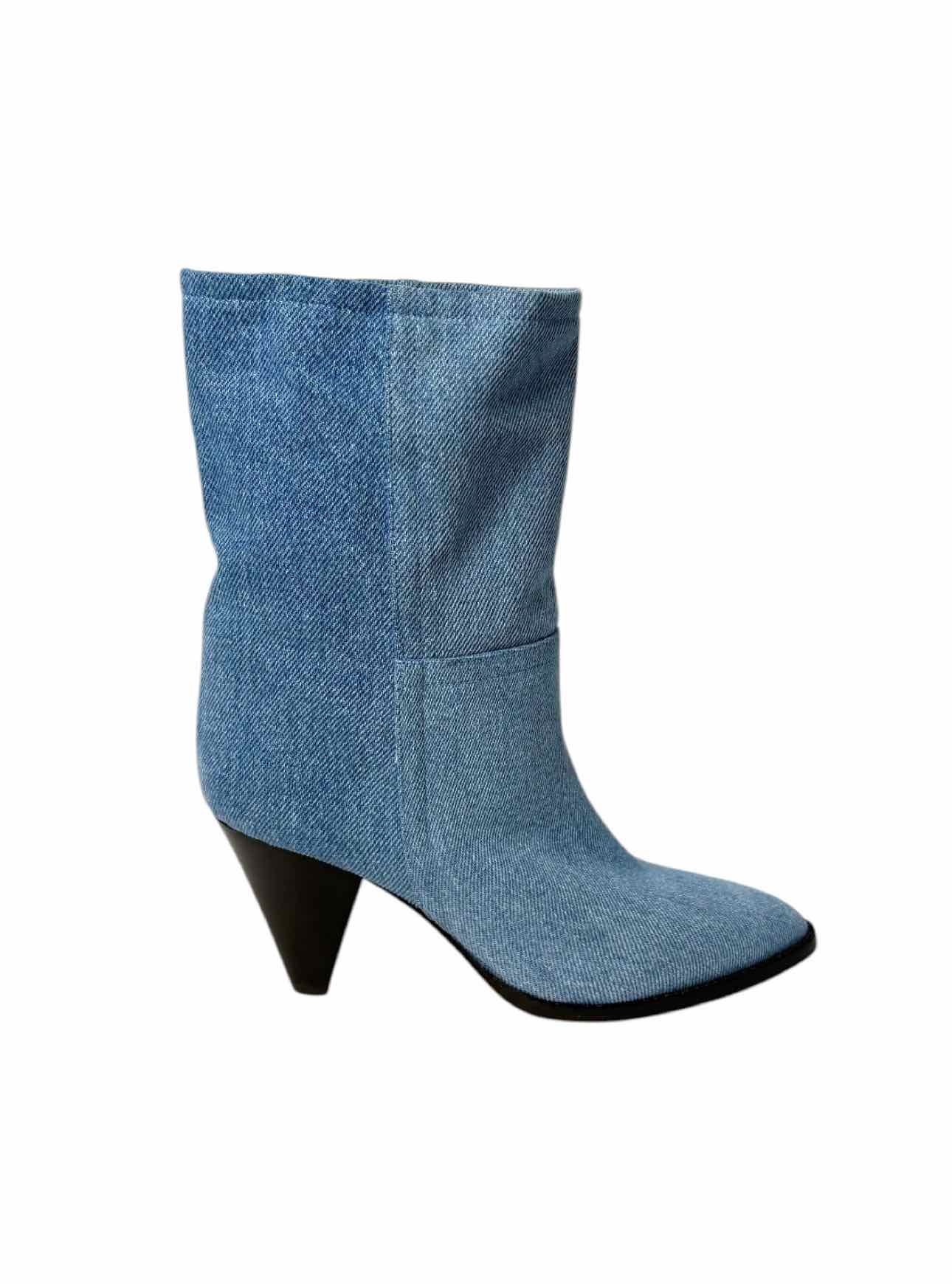Isabel Marant Denim Ankle Boots