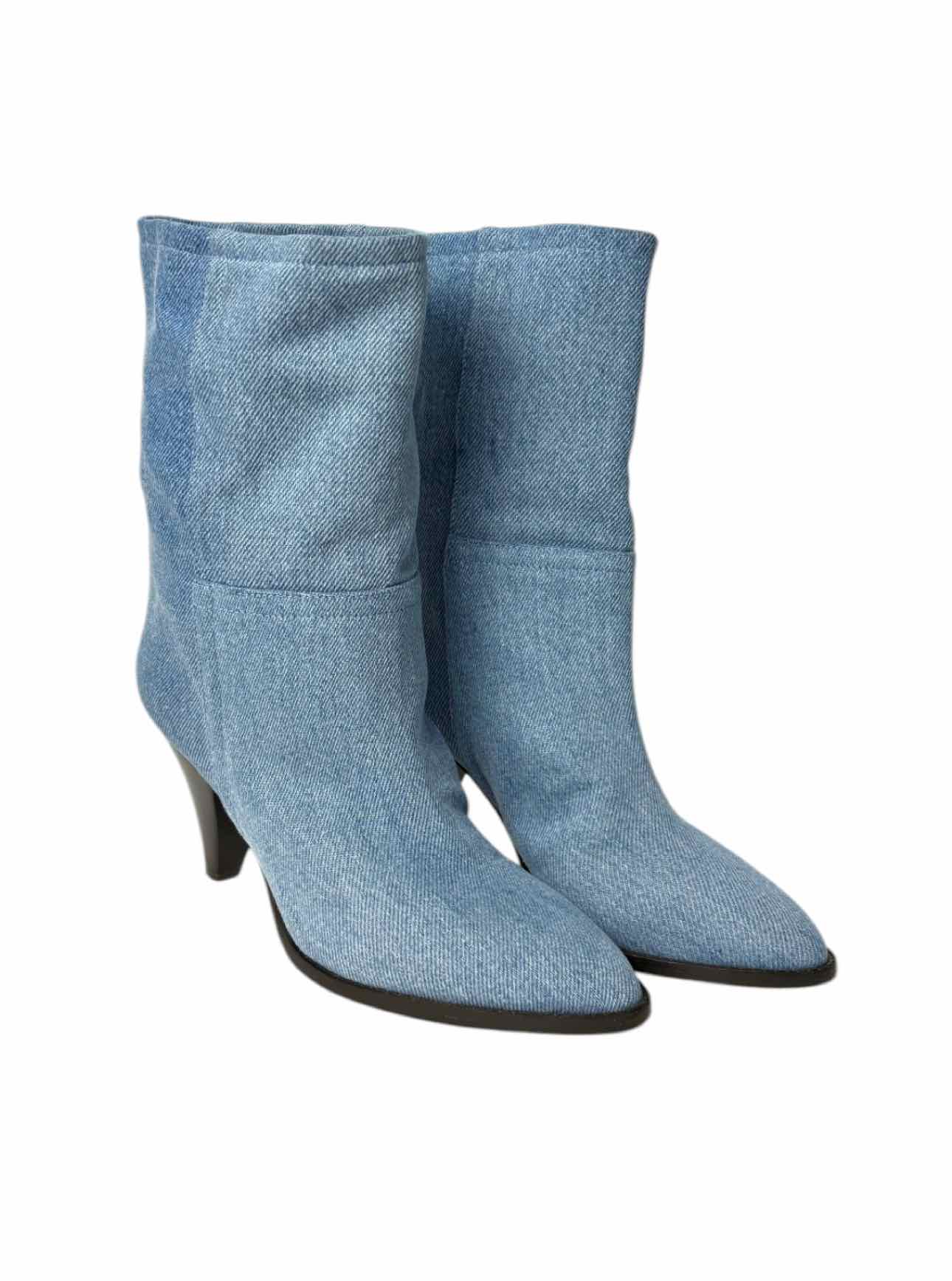 Isabel Marant Denim Ankle Boots - Image 2