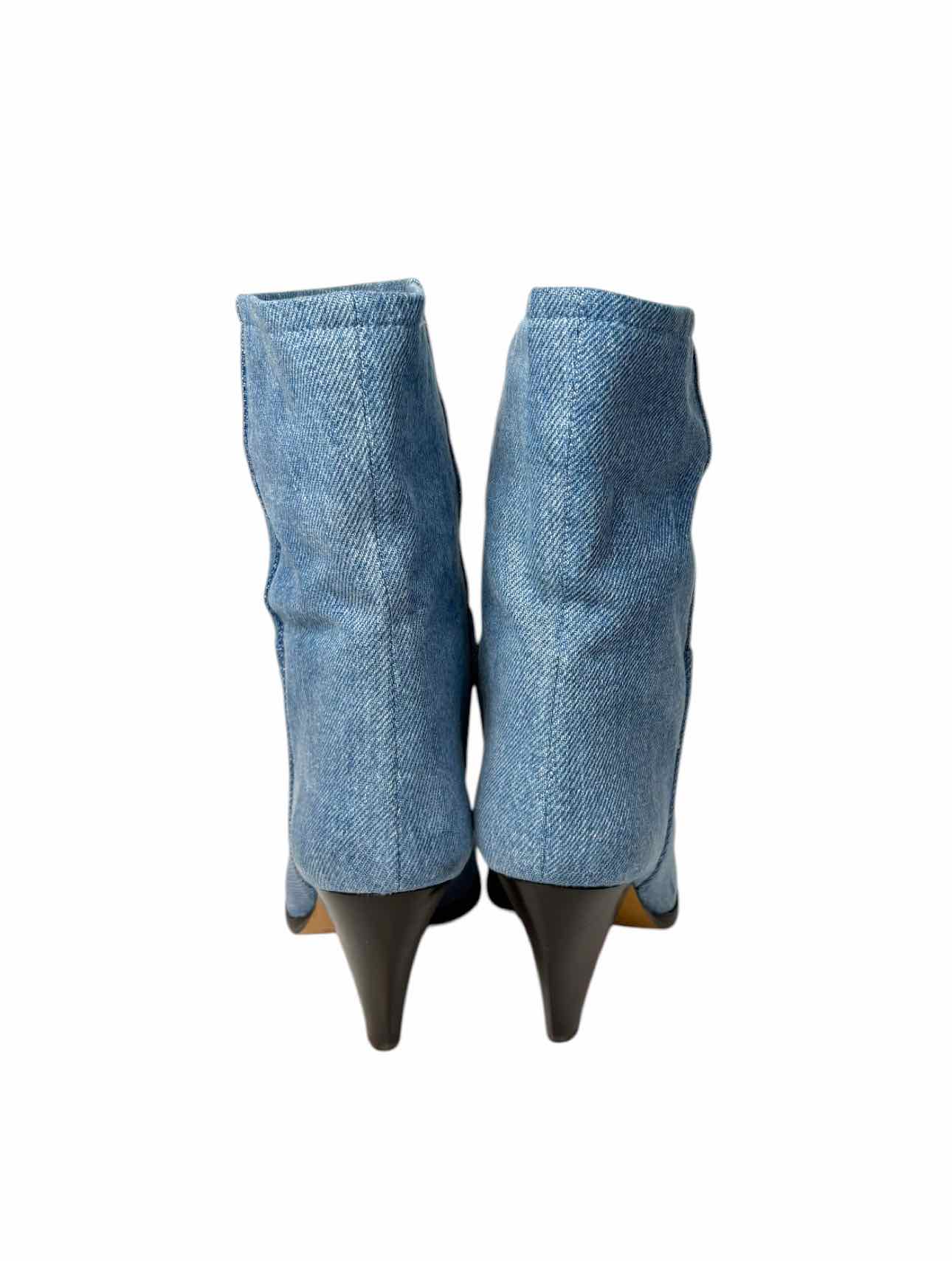 Isabel Marant Denim Ankle Boots - Image 4