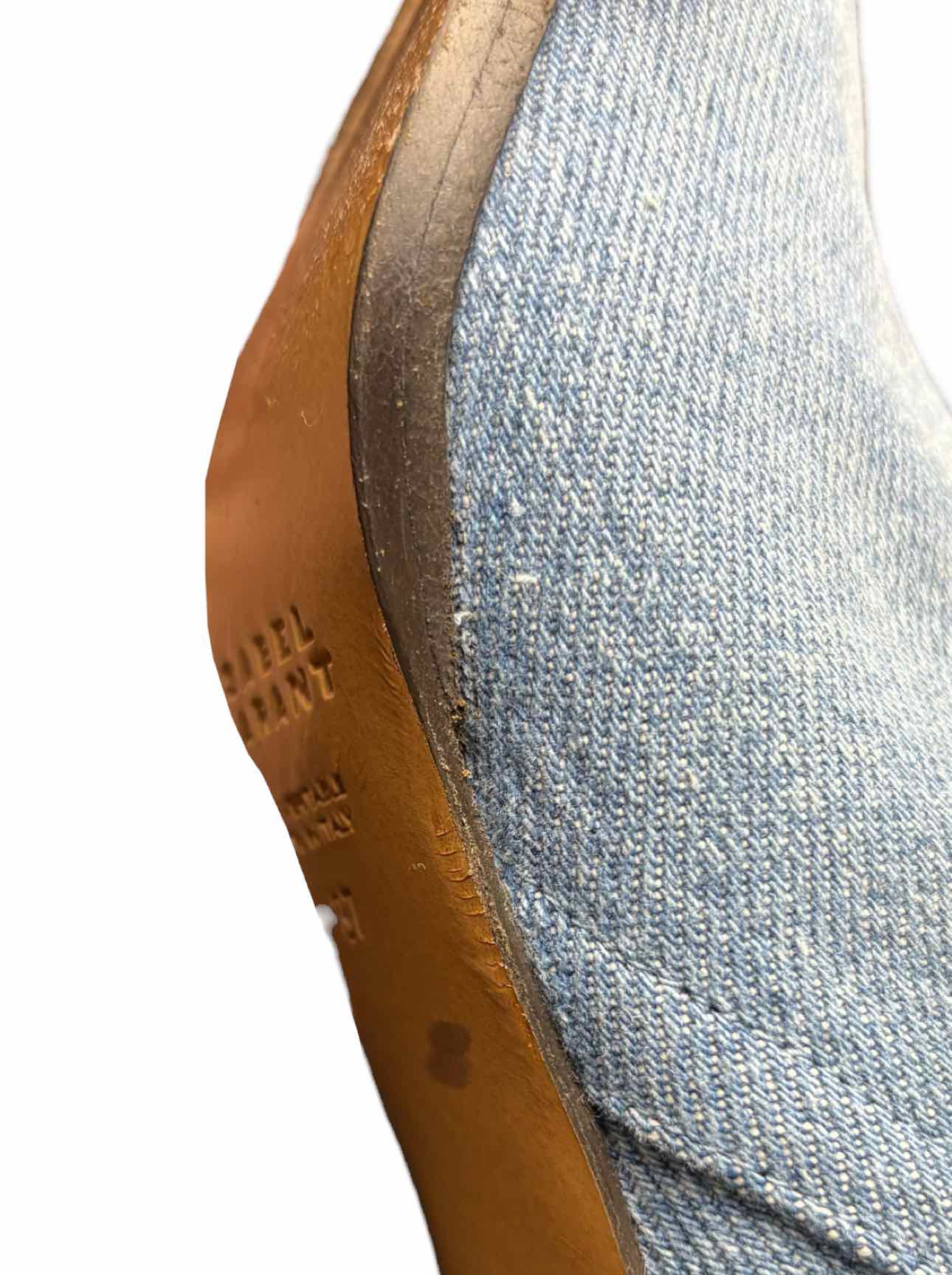 Isabel Marant Denim Ankle Boots - Image 8