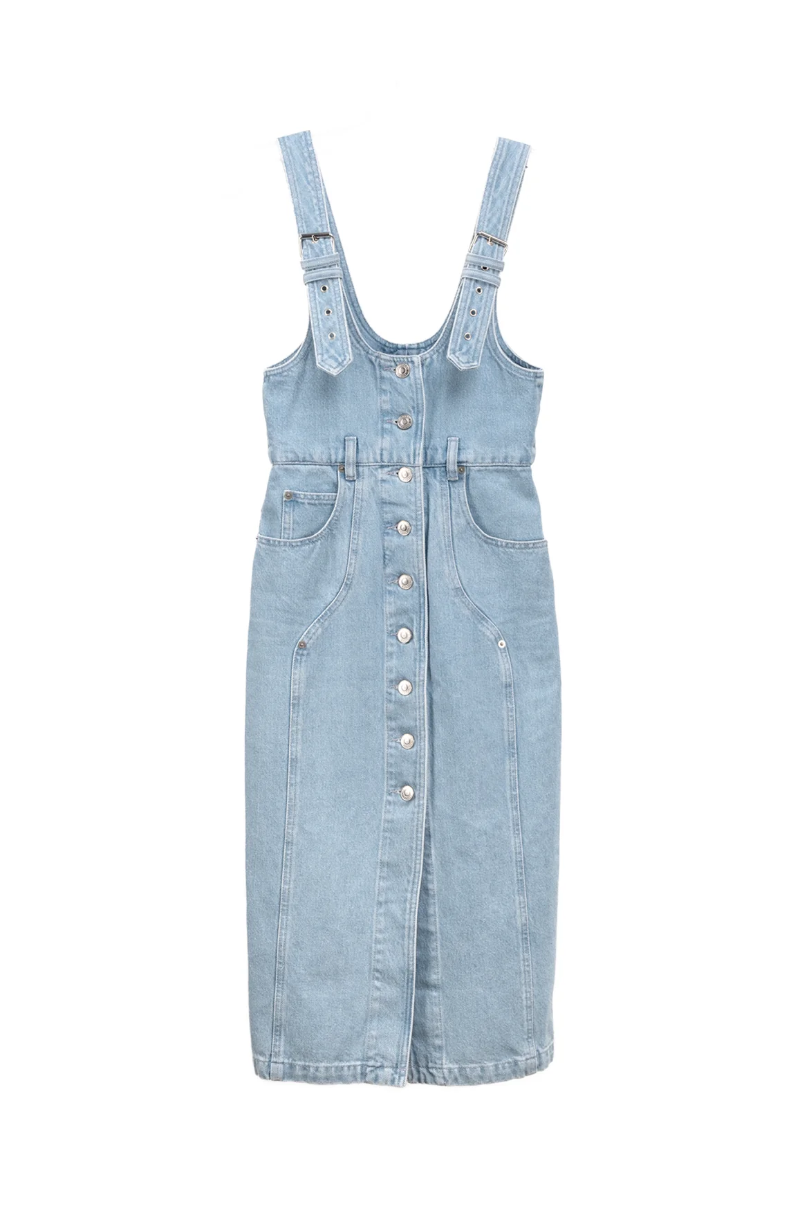 Isabel Marant Etoile Size 34 Filipine Denim Dress