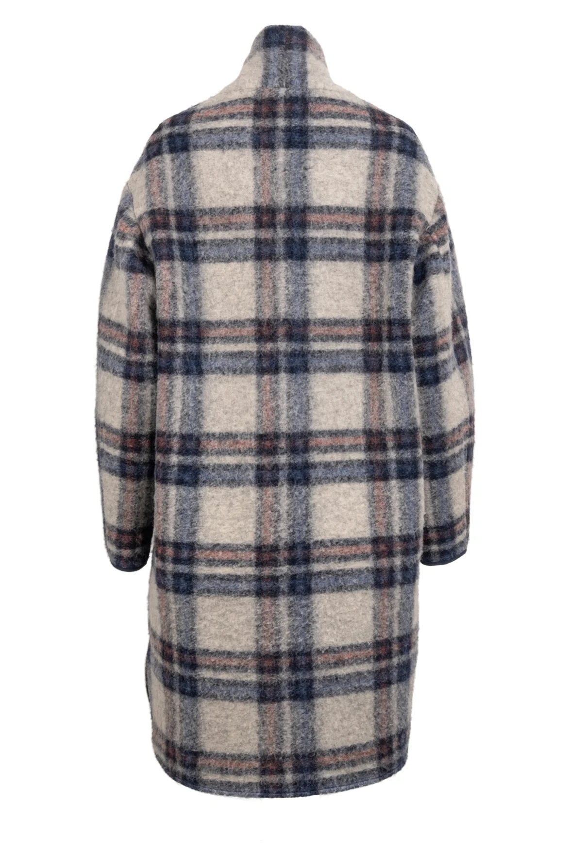 Isabel Marant Etoile Size 36 Check Print Wool Blend Coat - Image 2