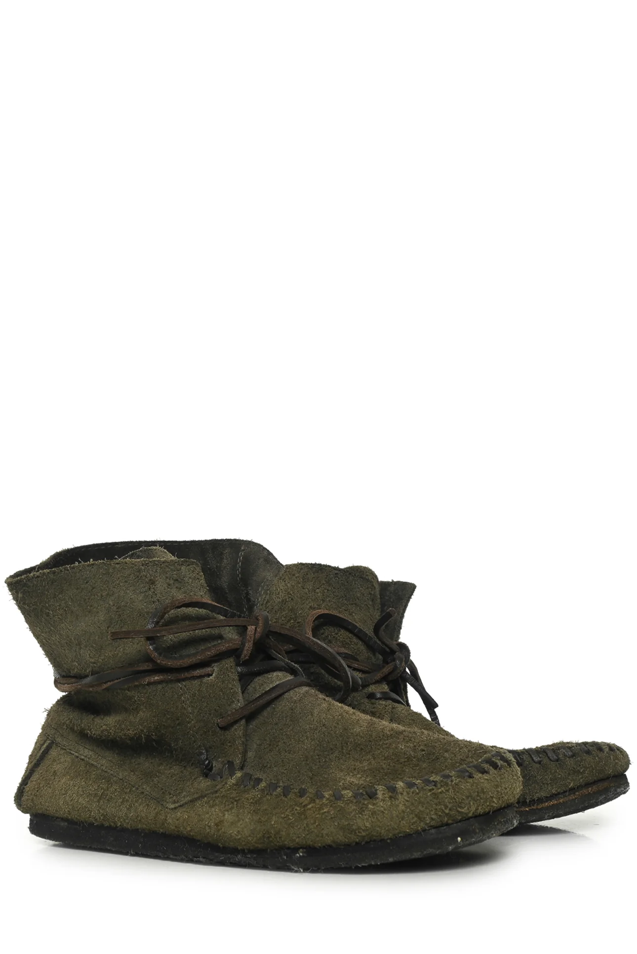 Isabel Marant Etoile Size 38 Suede Moccasin Ankle Boots - Image 2