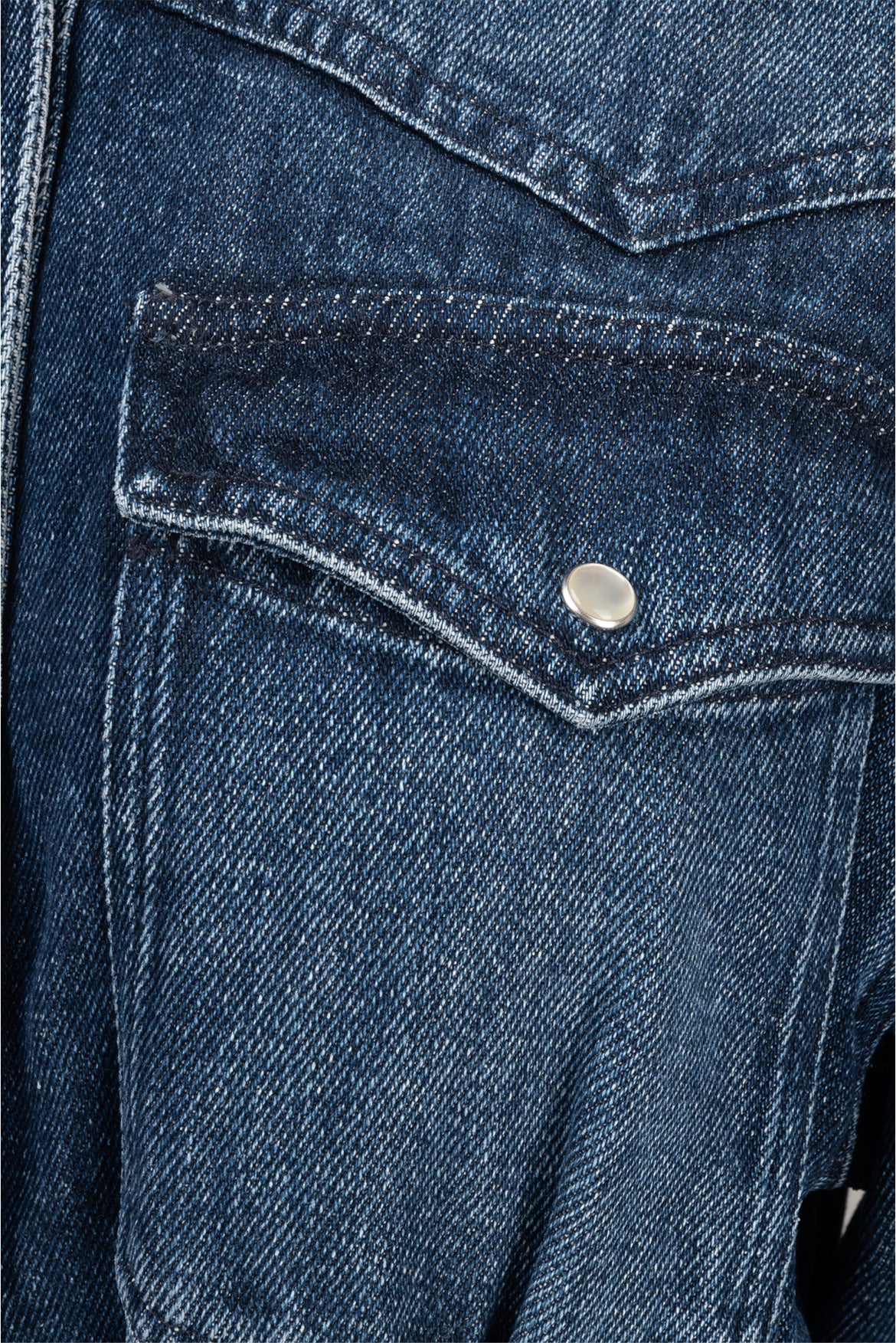 Isabel Marant Etoile Size 38 Tomia Denim Midi Dress - Image 3