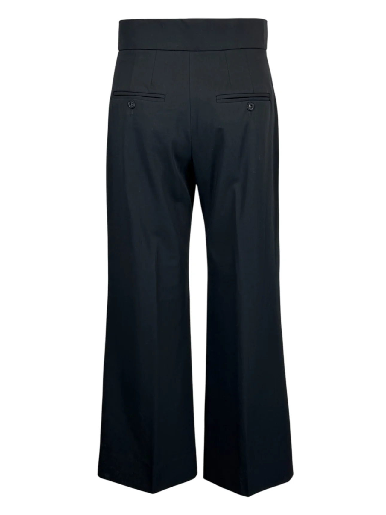 Isabel Marant Size 2 Wool Wide Leg Pants - Image 2