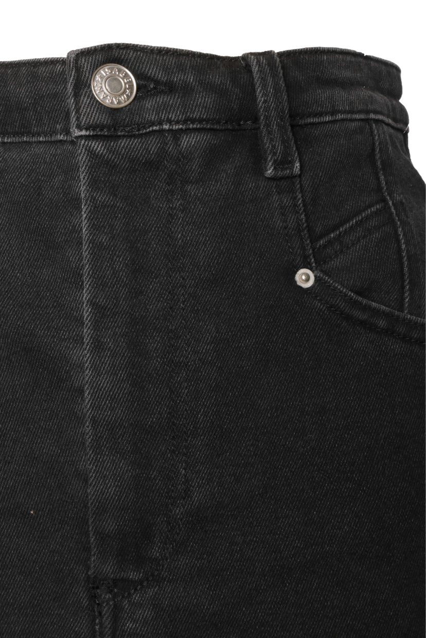 Isabel Marant Size 34 Nilori Denim Skirt - Image 3