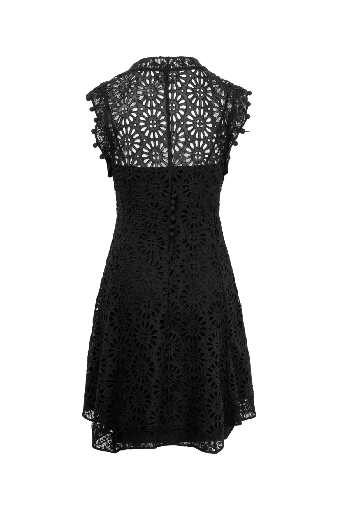 Isabel Marant Size 36 Eyelet Mini Dress - Image 2