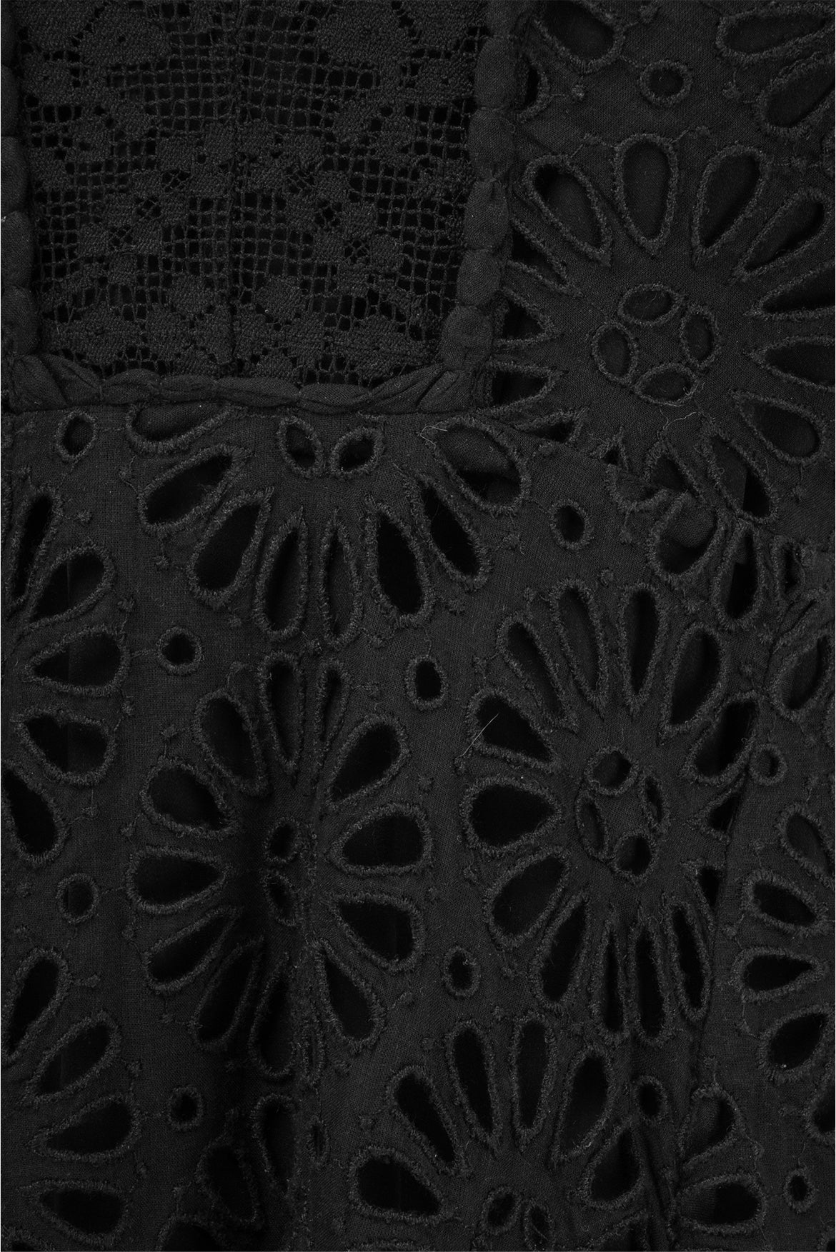 Isabel Marant Size 36 Eyelet Mini Dress - Image 3