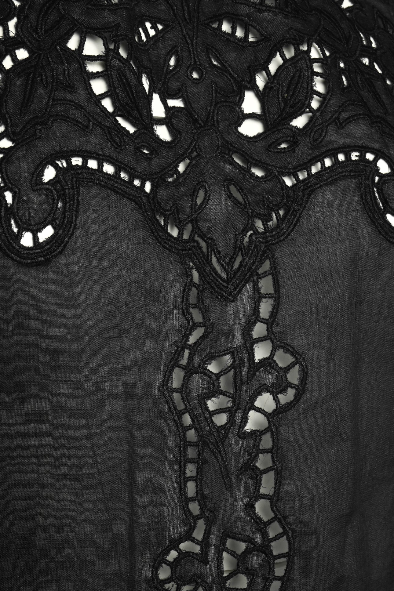 Isabel Marant Size 36 Eyelet Short Sleeve Tops - Image 3