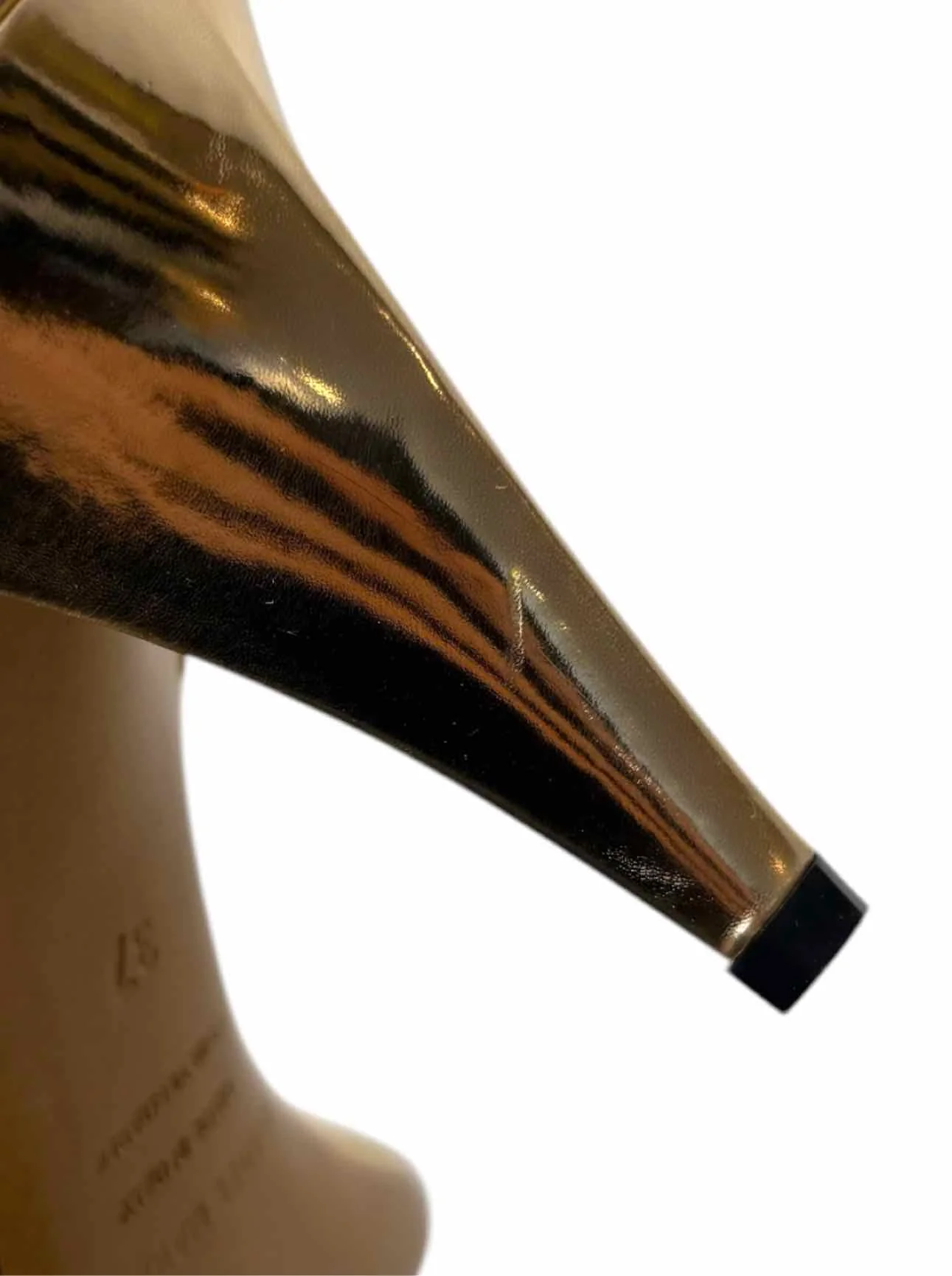 Isabel Marant Size 37 Metallic Bow Story Leather Sandals - Image 13