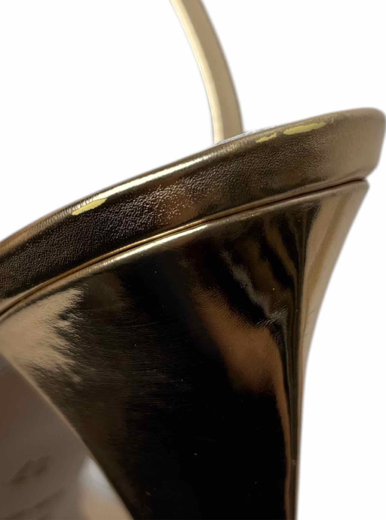 Isabel Marant Size 37 Metallic Bow Story Leather Sandals - Image 14