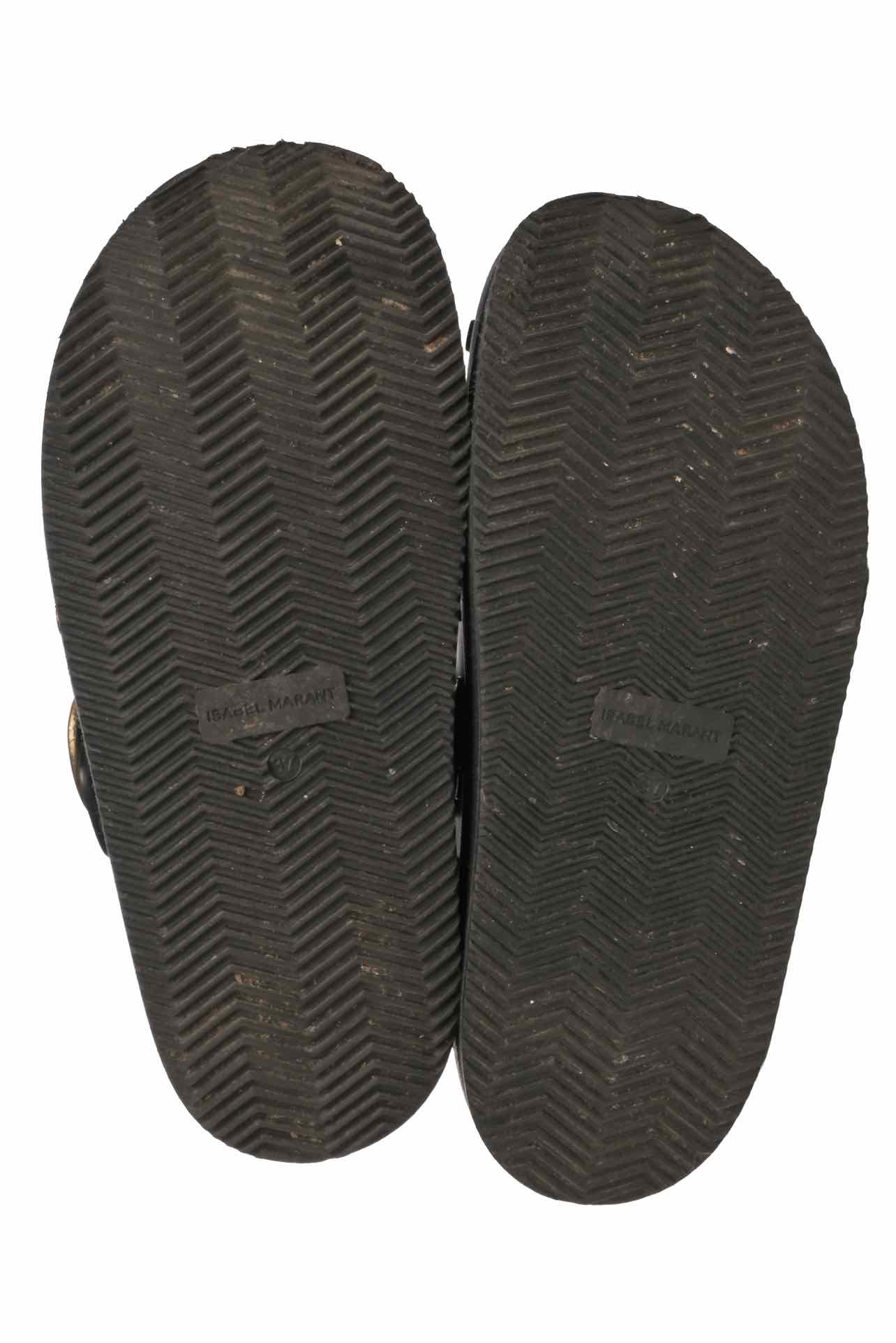 Isabel Marant Size 37 Mirst Studded Mules - Image 5
