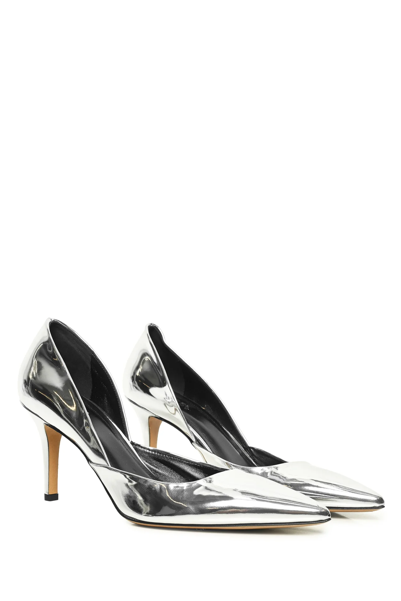 Isabel Marant Size 38 Purcy Mirror Stiletto Pumps - Image 2