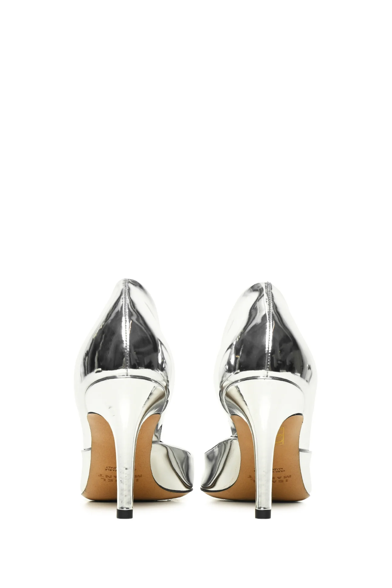 Isabel Marant Size 38 Purcy Mirror Stiletto Pumps - Image 4