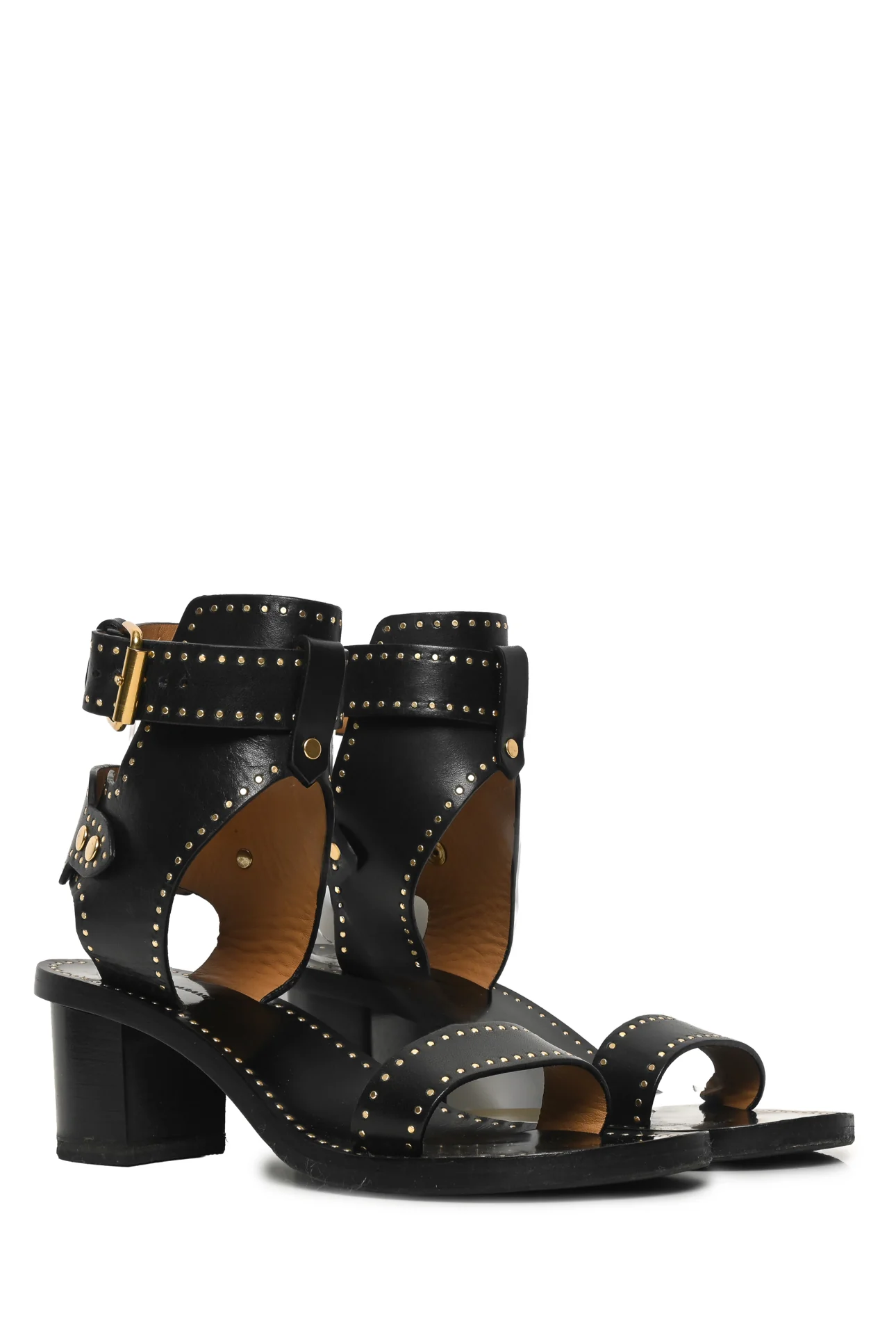 Isabel Marant Size 39 Iconic Jaeryn Leather Sandals - Image 2