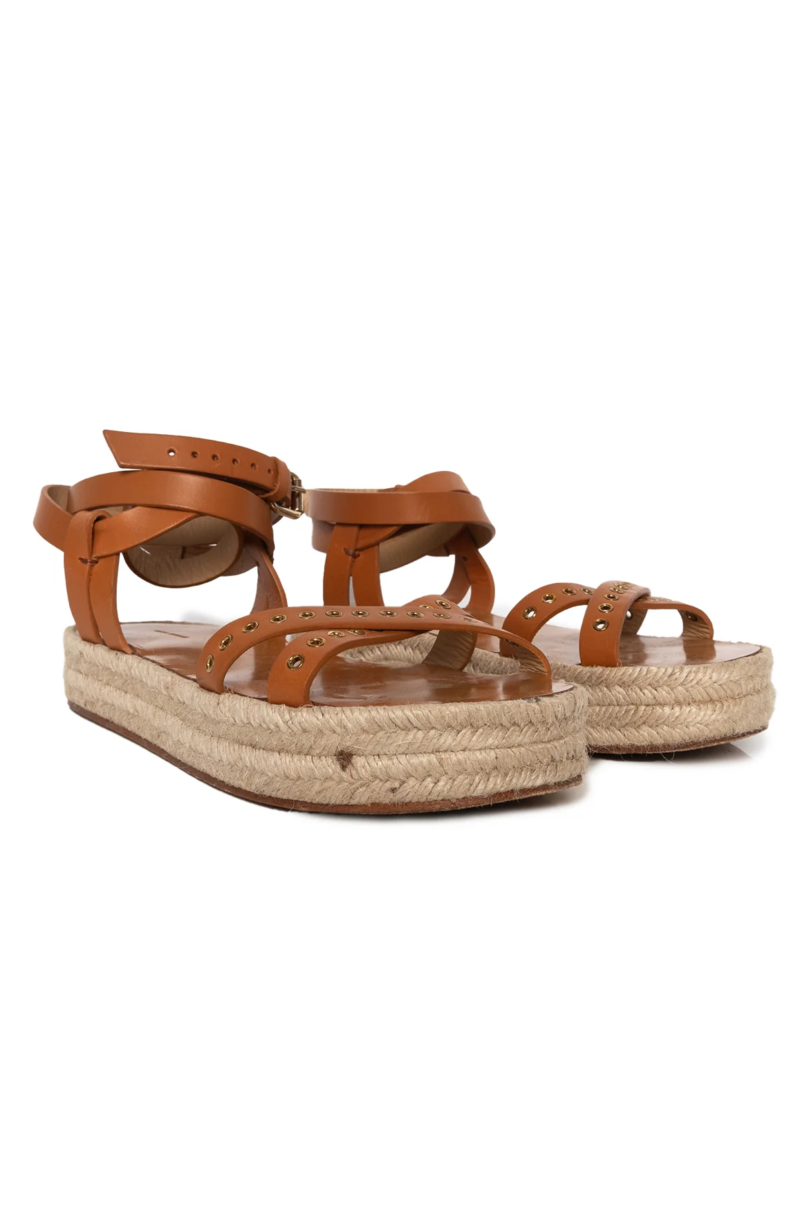 Isabel Marant Size 40 Platform Espadrille Sandals - Image 2