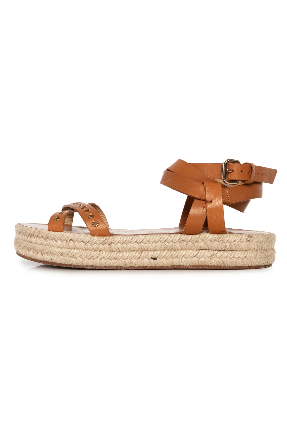 Isabel Marant Size 40 Platform Espadrille Sandals - Image 3