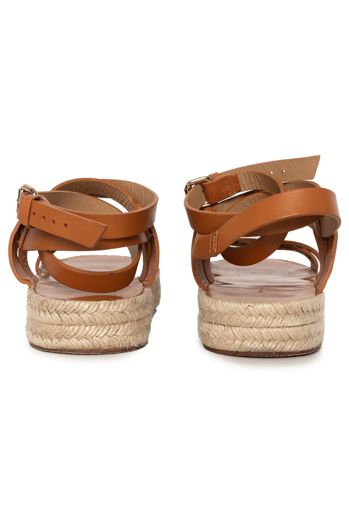 Isabel Marant Size 40 Platform Espadrille Sandals - Image 4