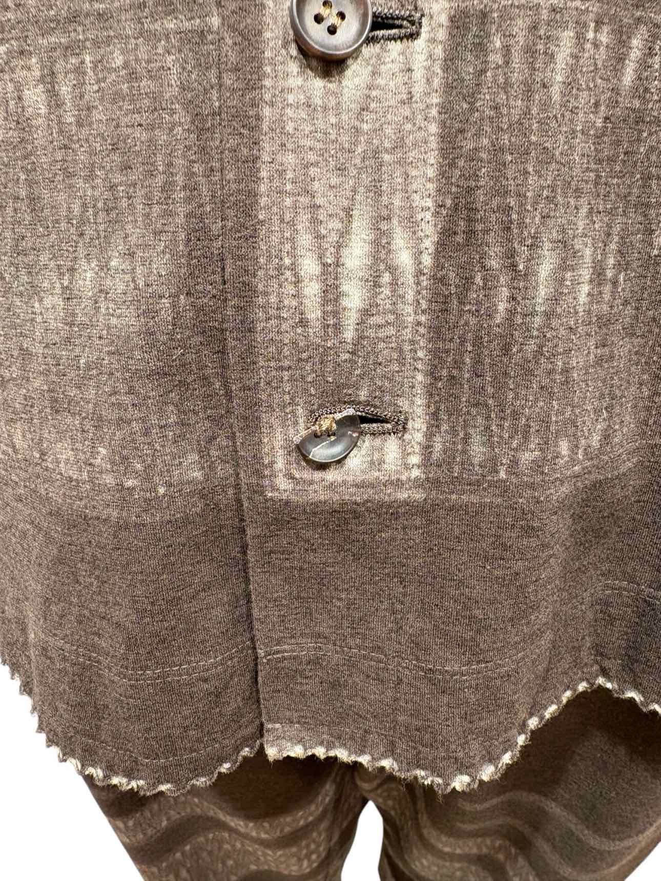 Issey Miyake Heart Haat Printed Wool Blend Size 3 Suit - Image 5