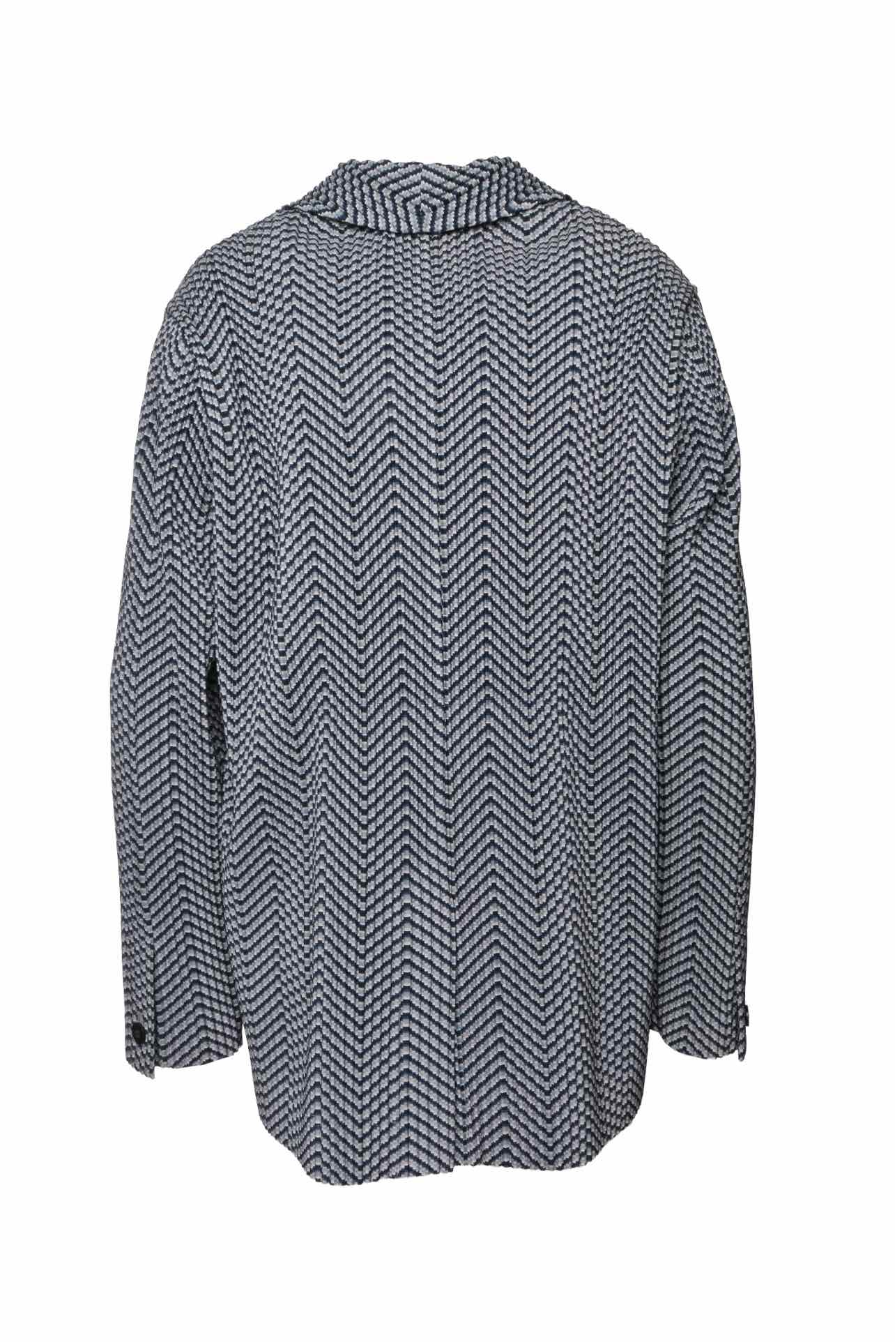 Issey Miyake Size 3 Men's Homme Plisse Pleated Blazer - Image 2