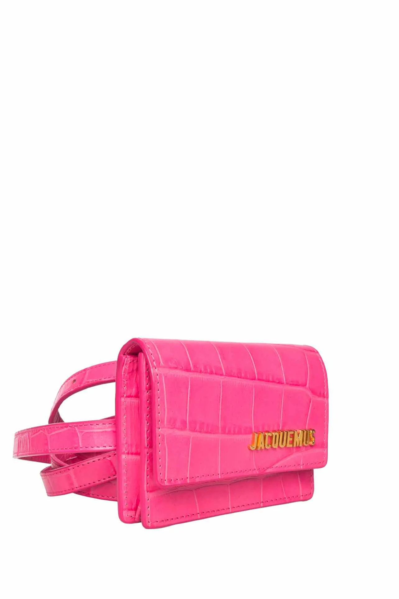 Jacquemus Croc Embossed Leather La Ceinture Bello Belt Bag - Image 2