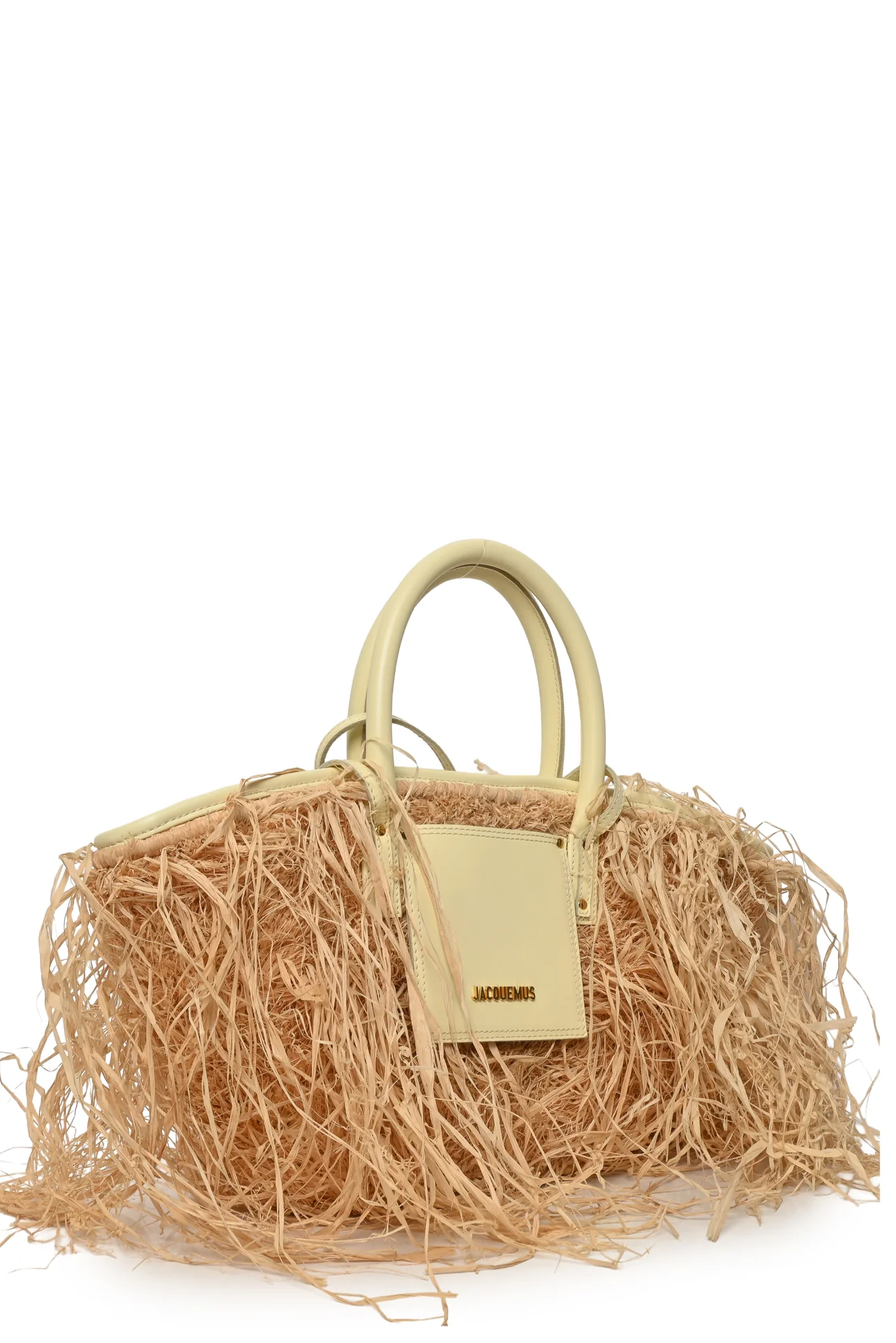 Jacquemus Le Panier Soli Raffia Tote - Image 2