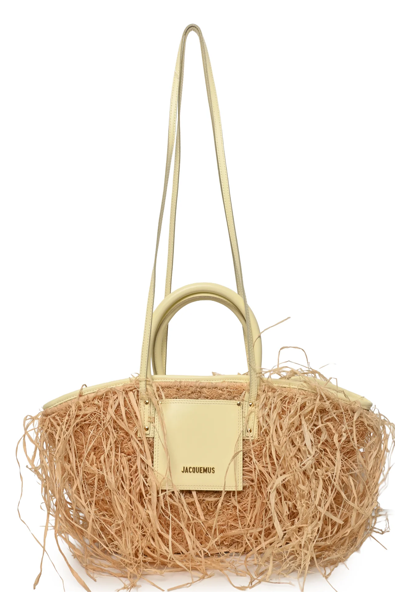 Jacquemus Le Panier Soli Raffia Tote - Image 5