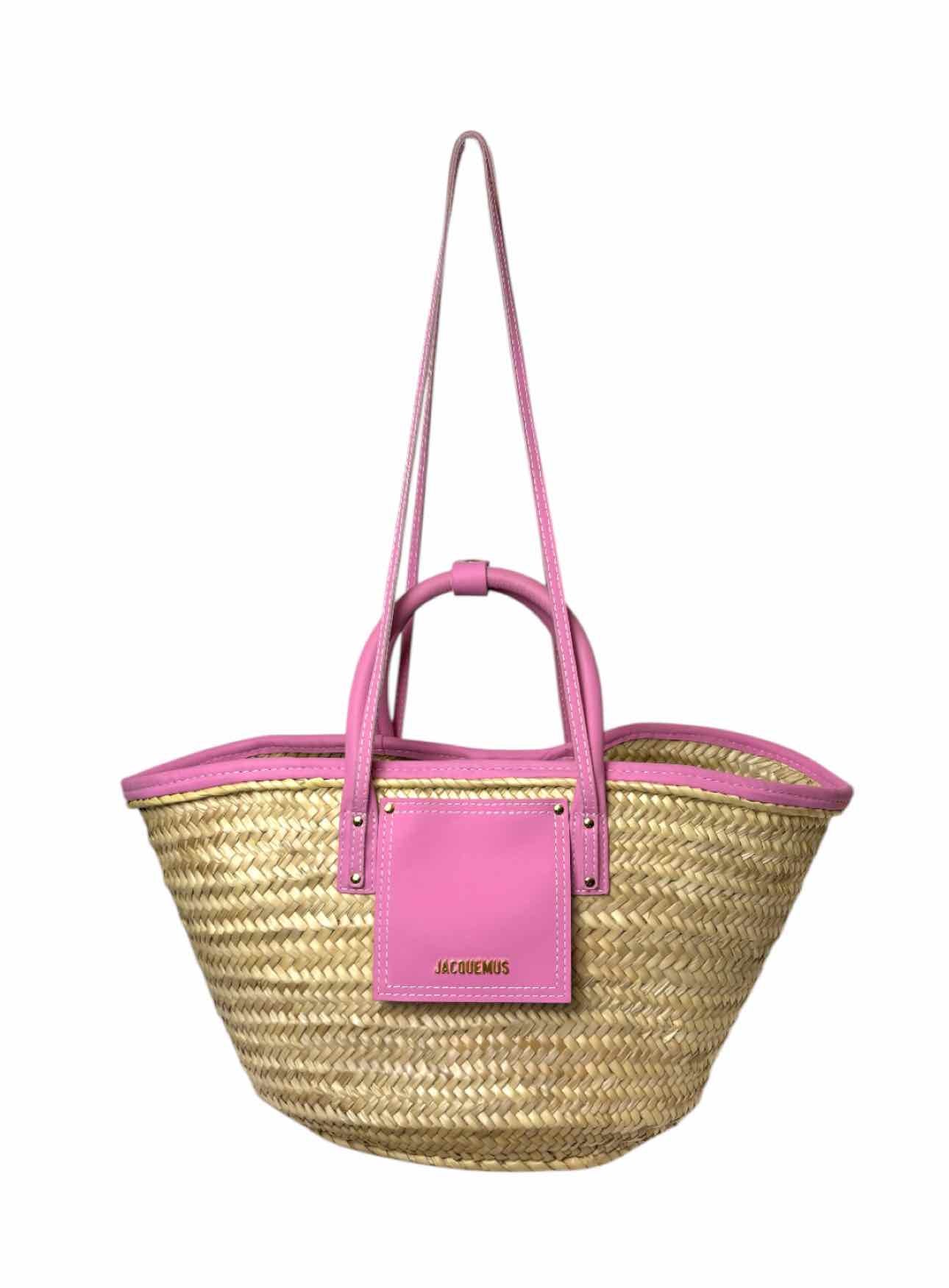 Jacquemus Le Panier Soli Straw Tote - Image 6