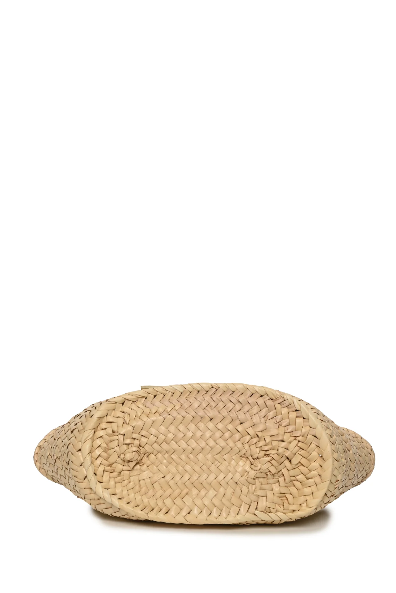 Jacquemus Le Petit Panier Soli Woven Raffia & Leather Tote - Image 4