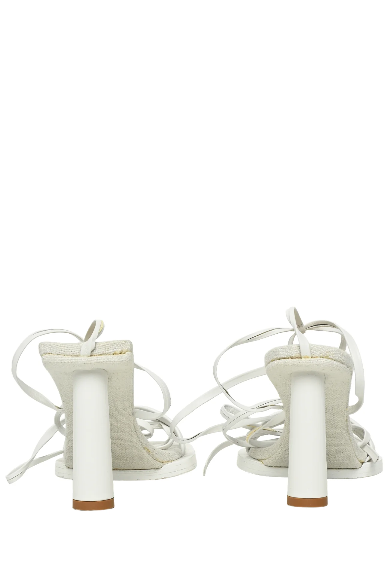 Jacquemus Size 36 Le Carres Rond Heeled Sandals - Image 3