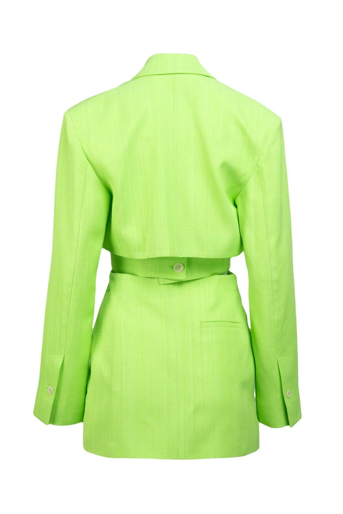 Jacquemus Size 38 Le Splash Bari Cut-out Blazer Dress - Image 2