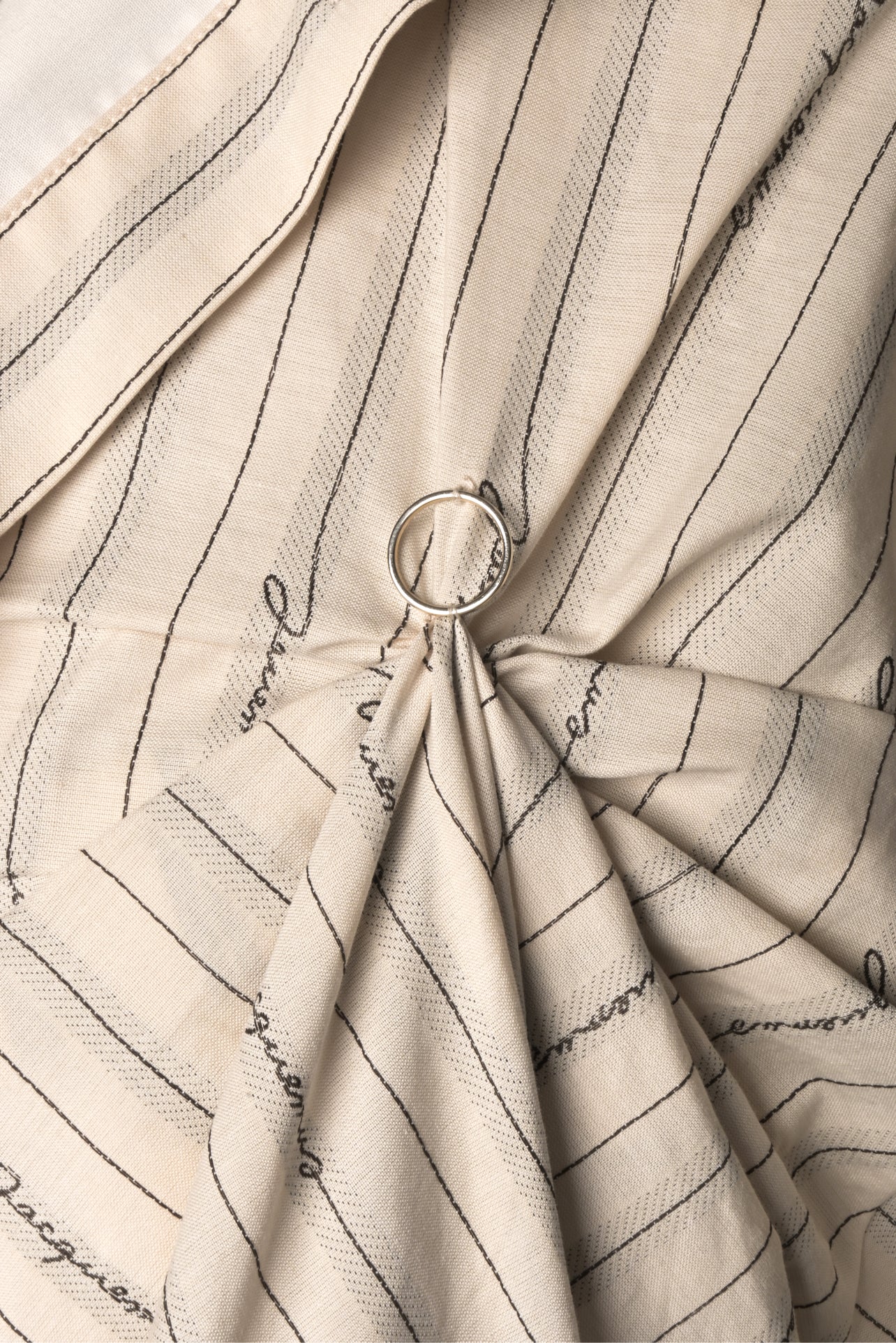 Jacquemus Size 46 Amaro Le Rapia Striped Logo Shirt - Image 3
