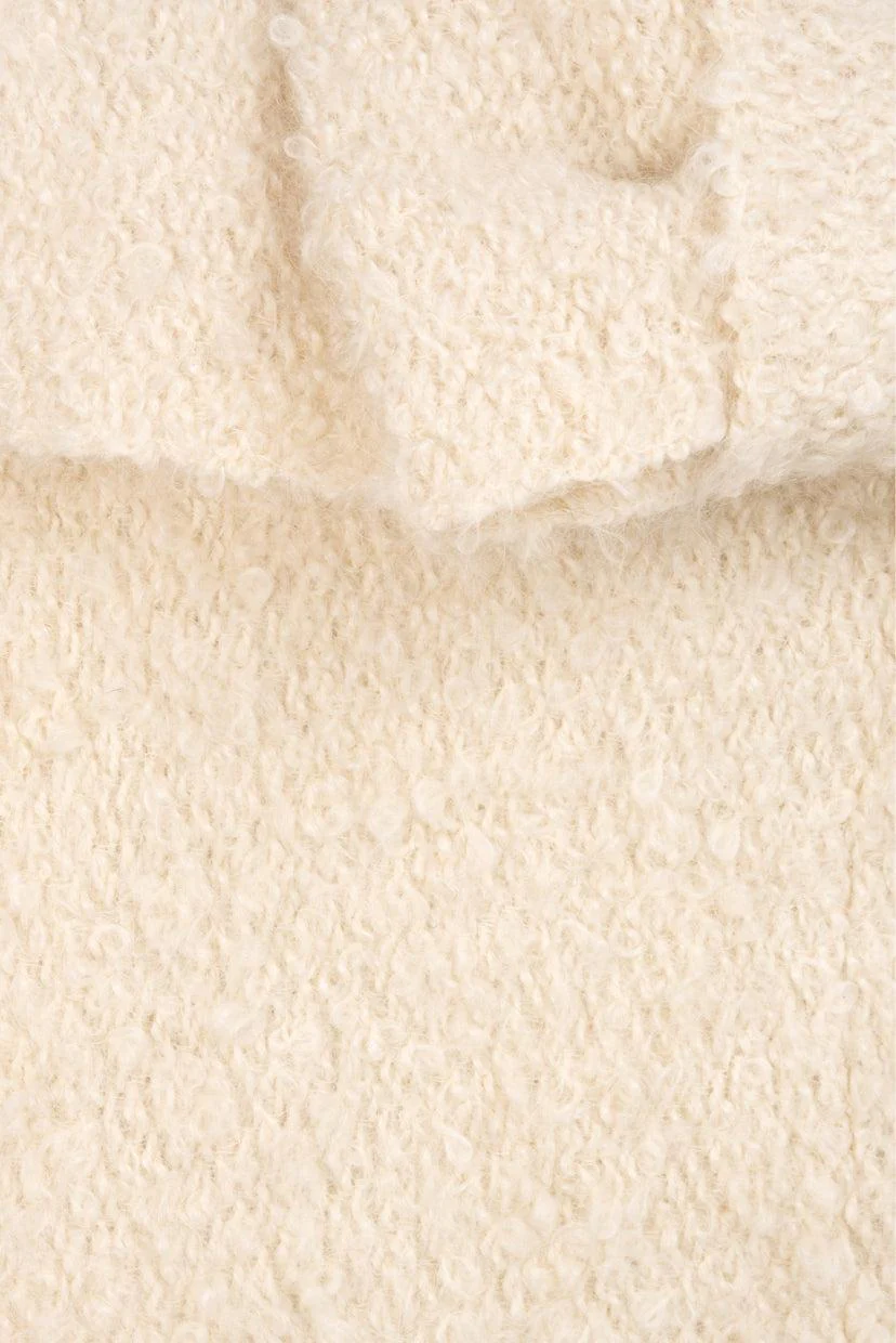 Jil Sander Size 34 Bow Mohair-Blend Cape - Image 3