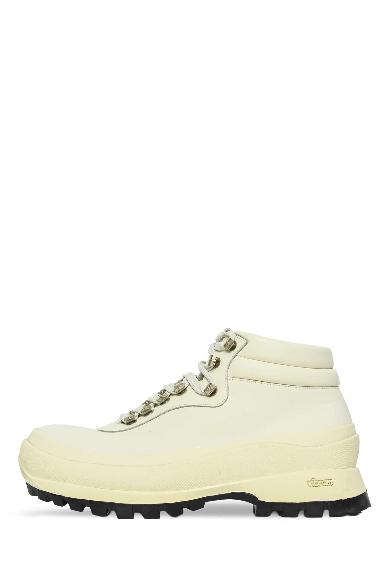 Jil Sander Size 38 x Ssense Exclusive Leather Hiking Boots - Image 3
