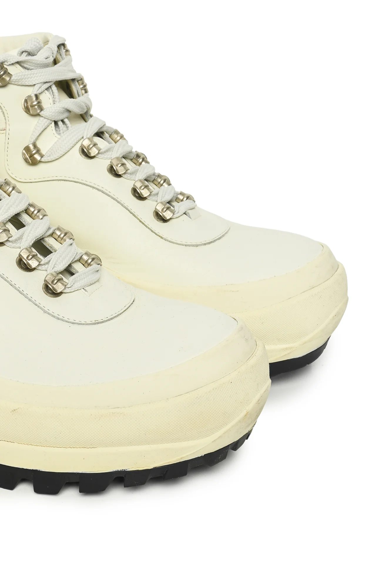 Jil Sander Size 38 x Ssense Exclusive Leather Hiking Boots - Image 5