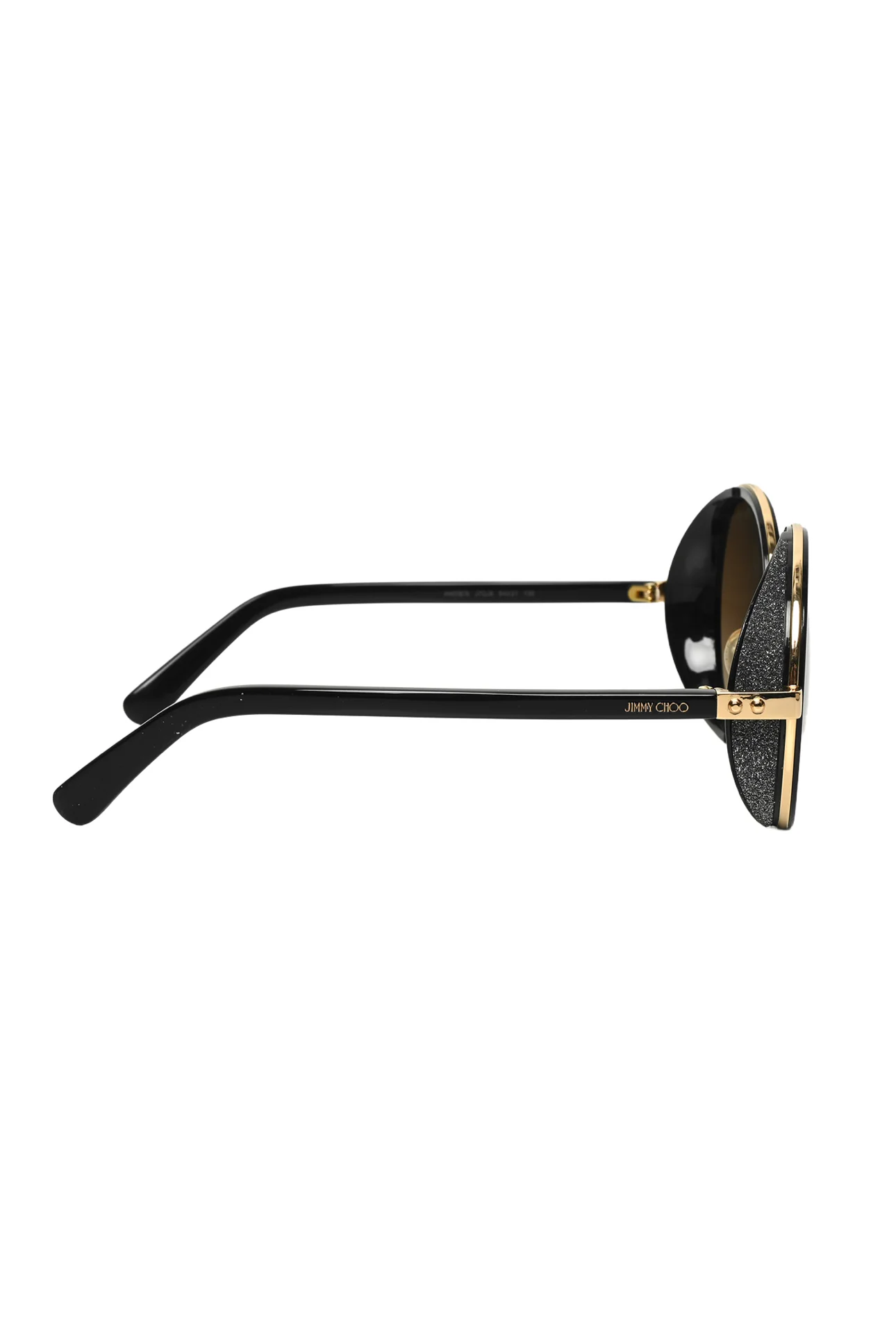 Jimmy Choo Andie/S Glitter Accent Round Eyewear - Image 3