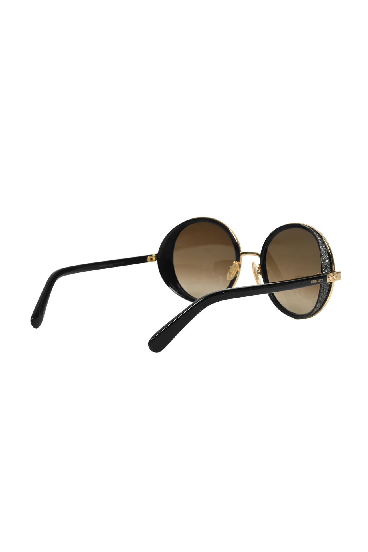 Jimmy Choo Andie/S Glitter Accent Round Eyewear - Image 4
