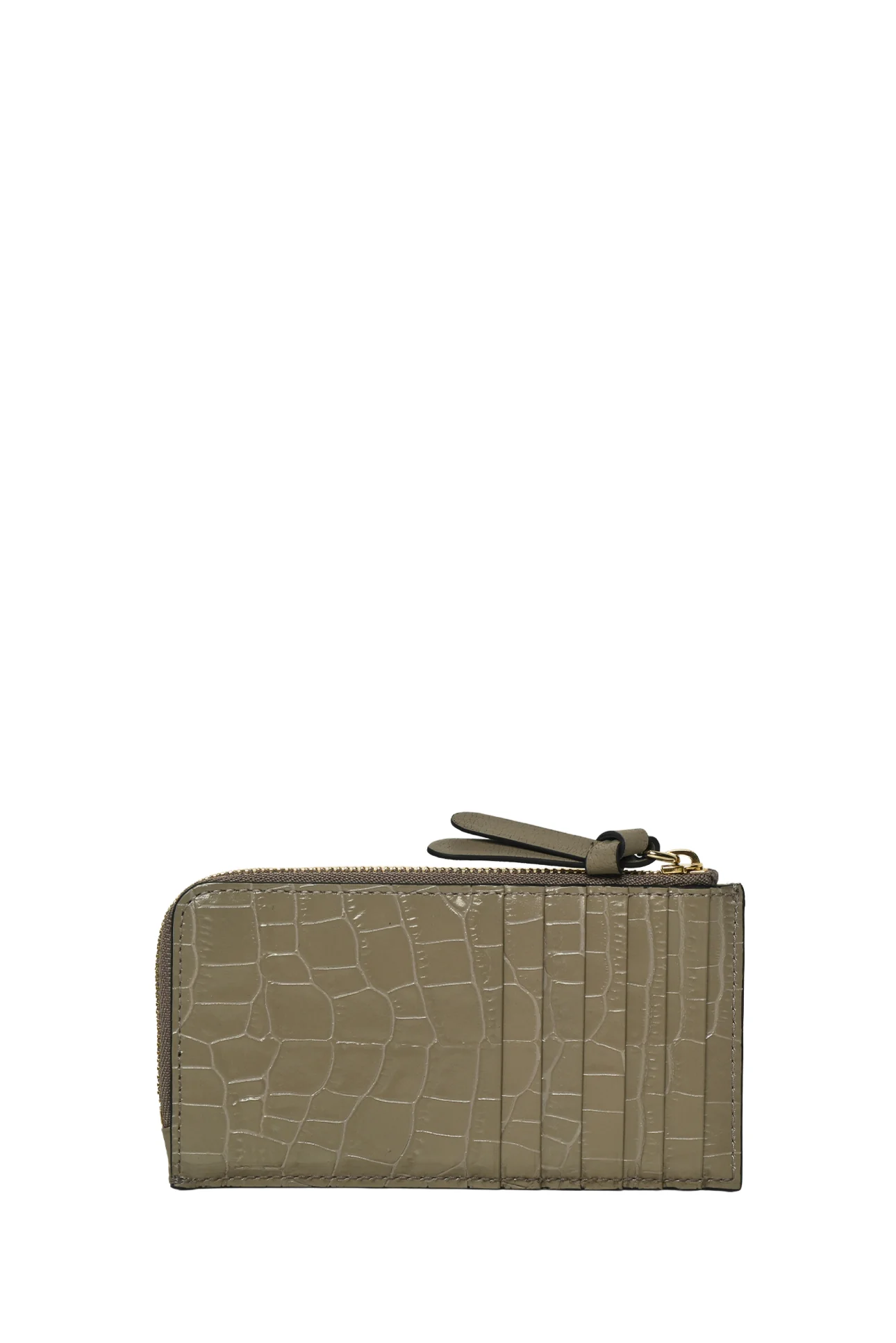 Jimmy Choo Croc Embossed Card Holder & Coin Purse - Image 2