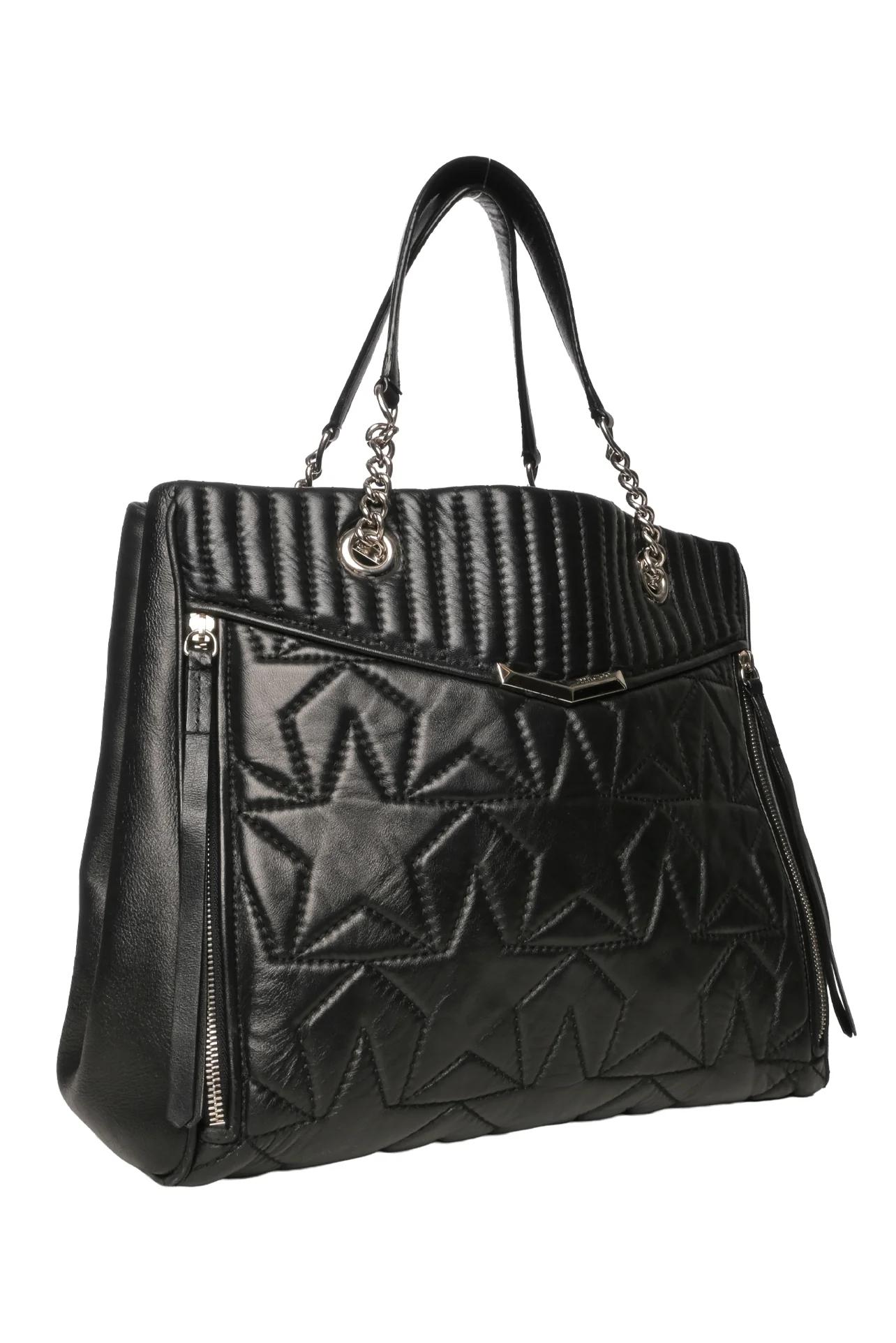 Jimmy Choo Helia Matelasse Star Tote - Image 2
