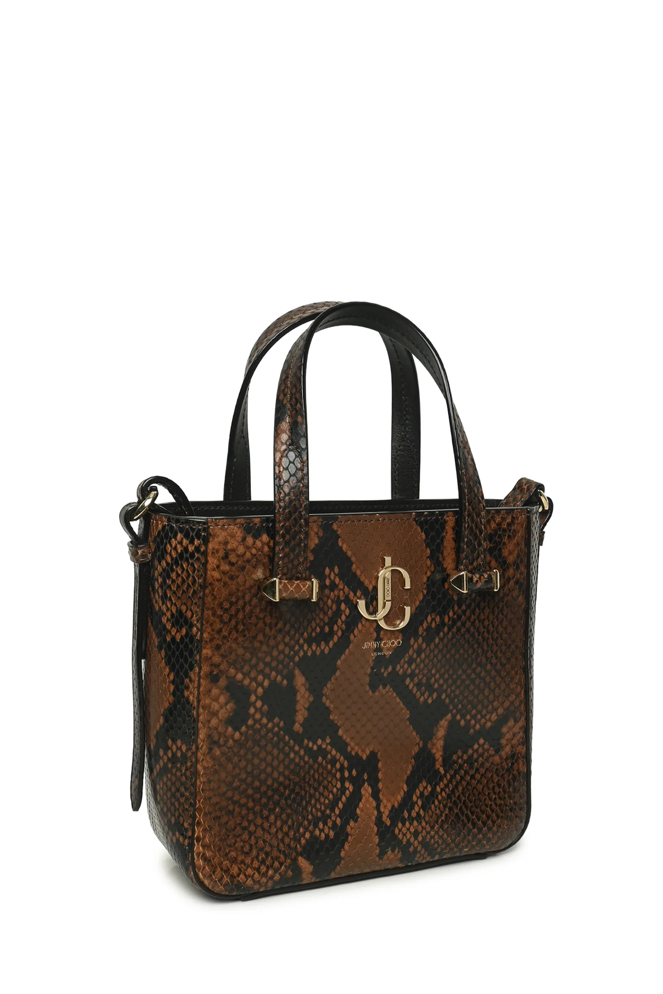 Jimmy Choo Mini Snakeskin Tote - Image 2