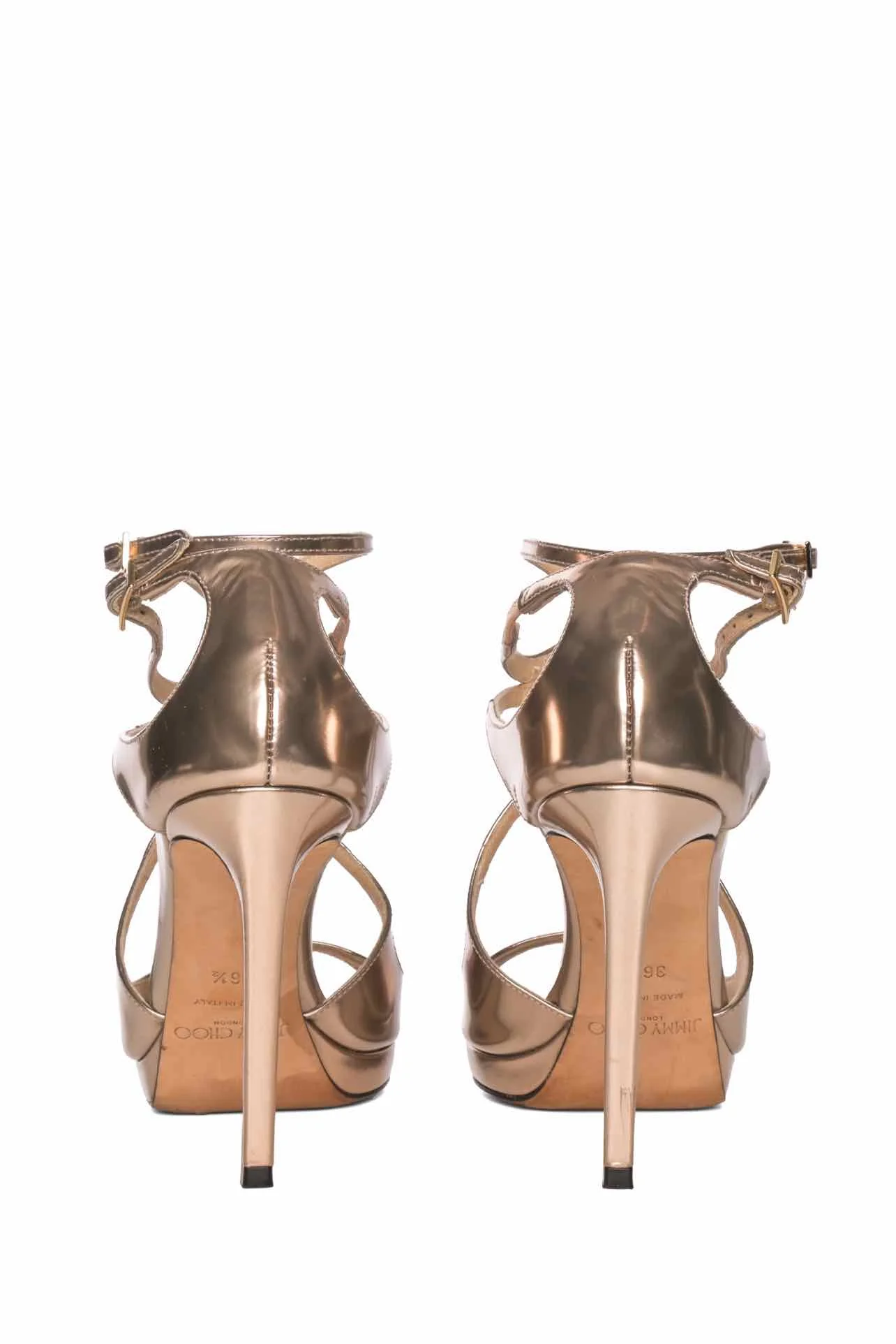 Jimmy Choo Size 36.5 Azia 100 Heeled Sandals - Image 4
