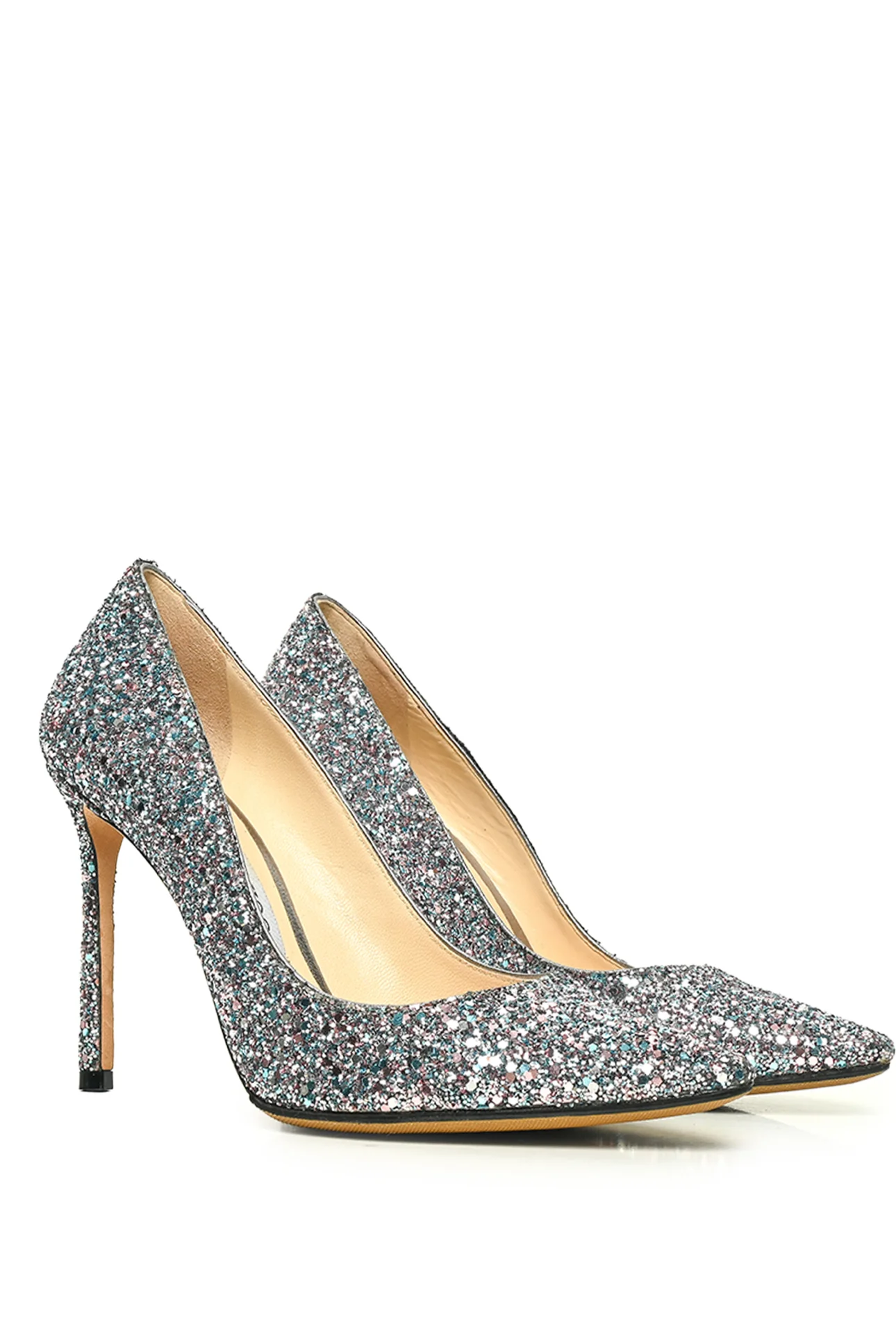 Jimmy Choo Size 36.5 Romy Glitter Pumps - Image 2