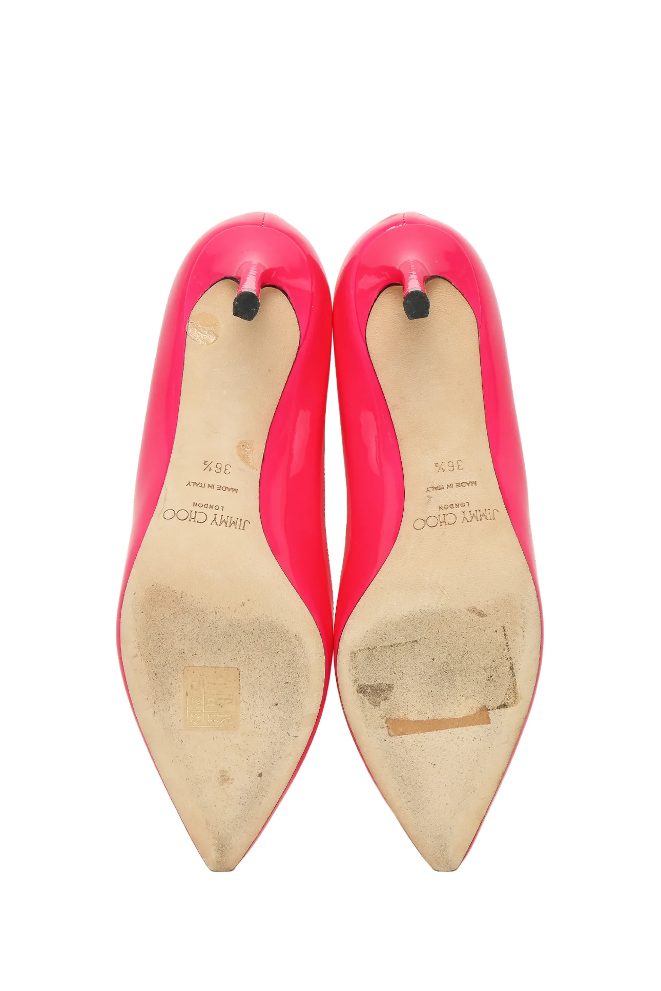Jimmy Choo Size 36.5 Romy Patent Leather Pumps - Image 7