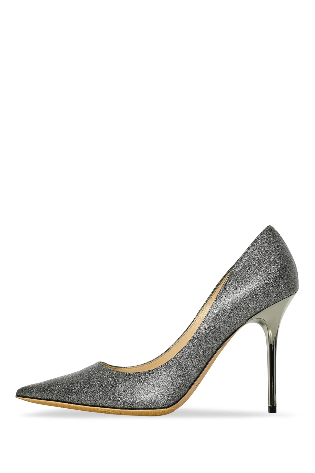 Jimmy Choo Size 37.5 Abel 100 Glitter Pumps - Image 3